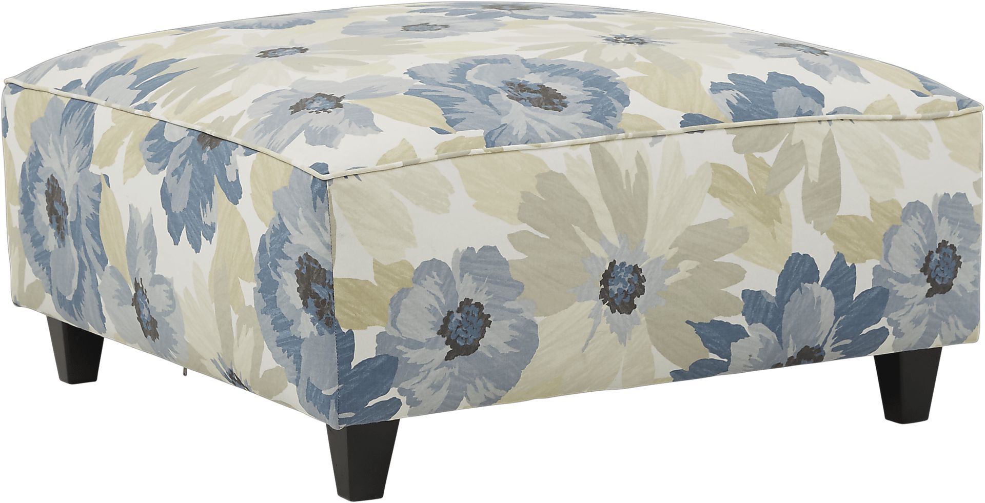 Spring Blooms Blue 8 Pc Living Room - Image 6