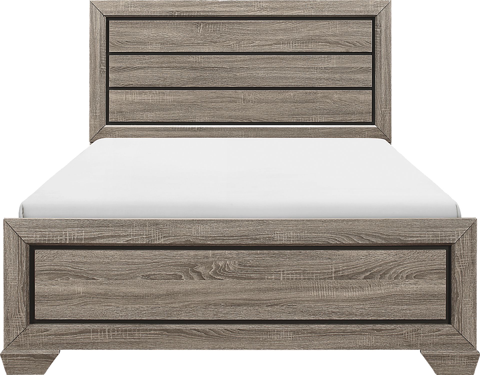 Spring Branch Gray 3 Pc Queen Bed - Image 1