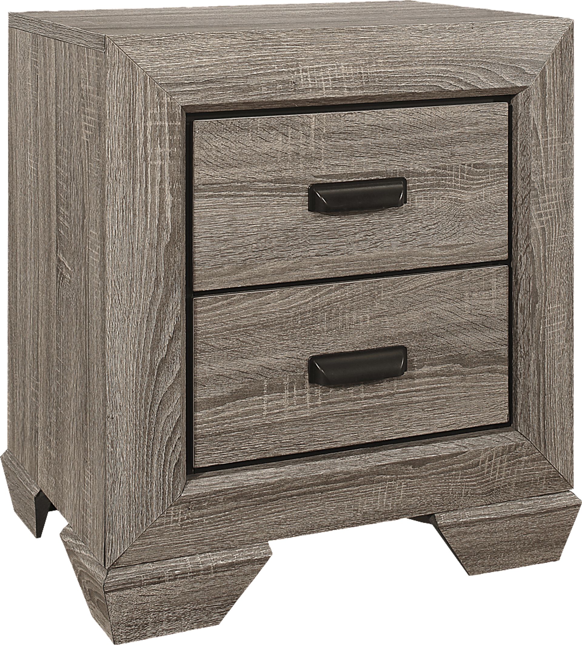 Spring Branch Gray Nightstand - Image 1