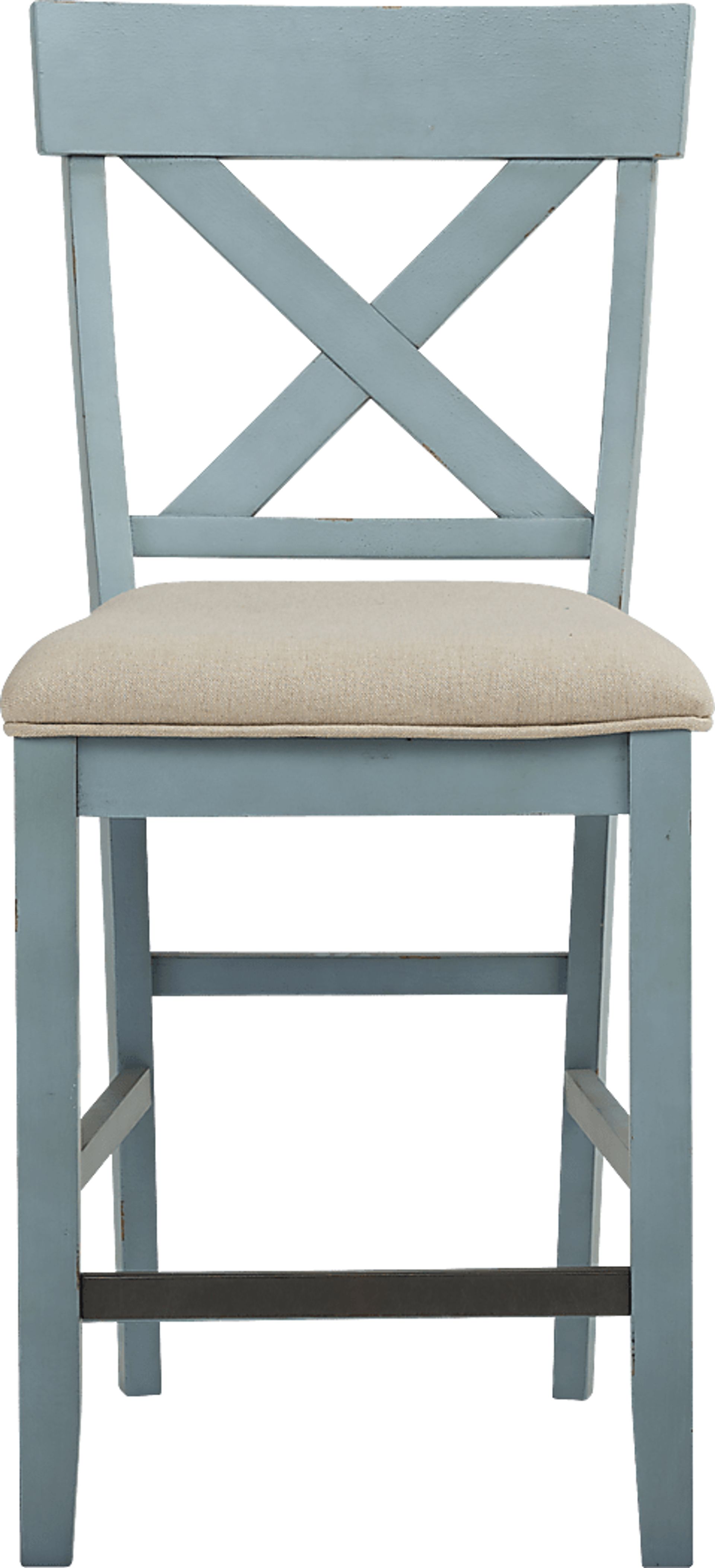 Spring Cottage Blue 5 Pc Counter Height Dining Set - Image 6