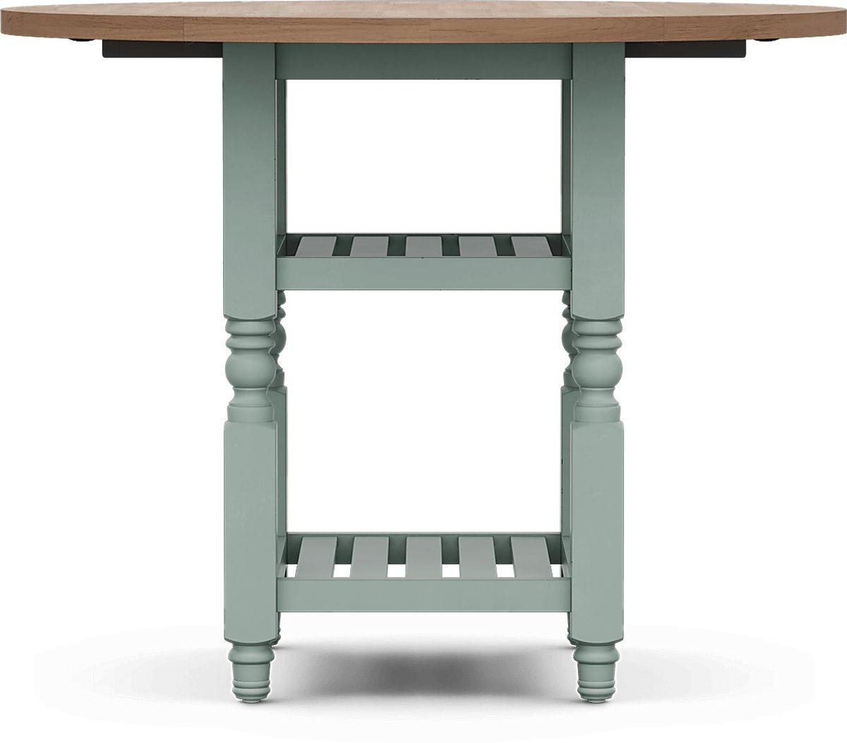 Spring Cottage 5 Pc Blue Colors Dining Room Set With Counter Height ...