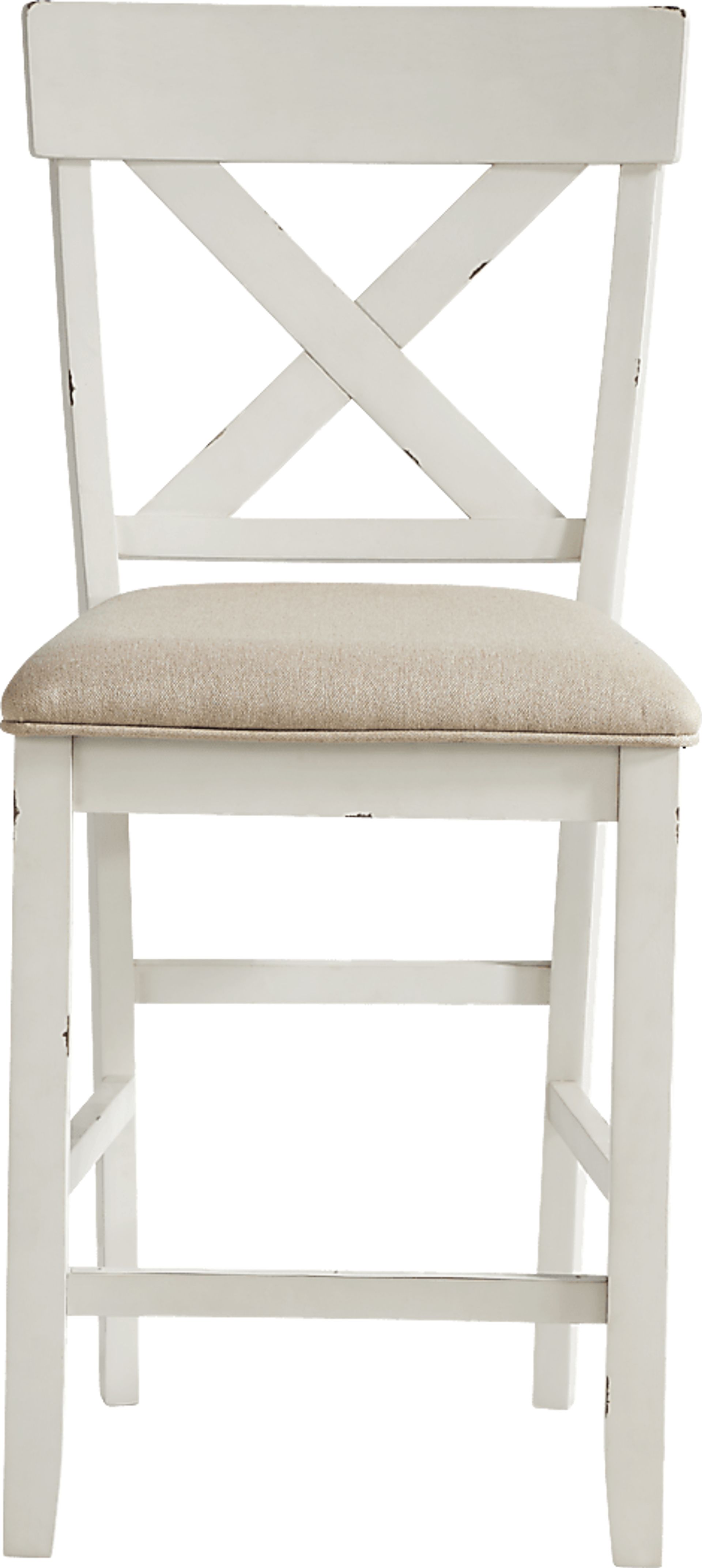 Spring Cottage White 5 Pc Counter Height Dining Set - Image 6