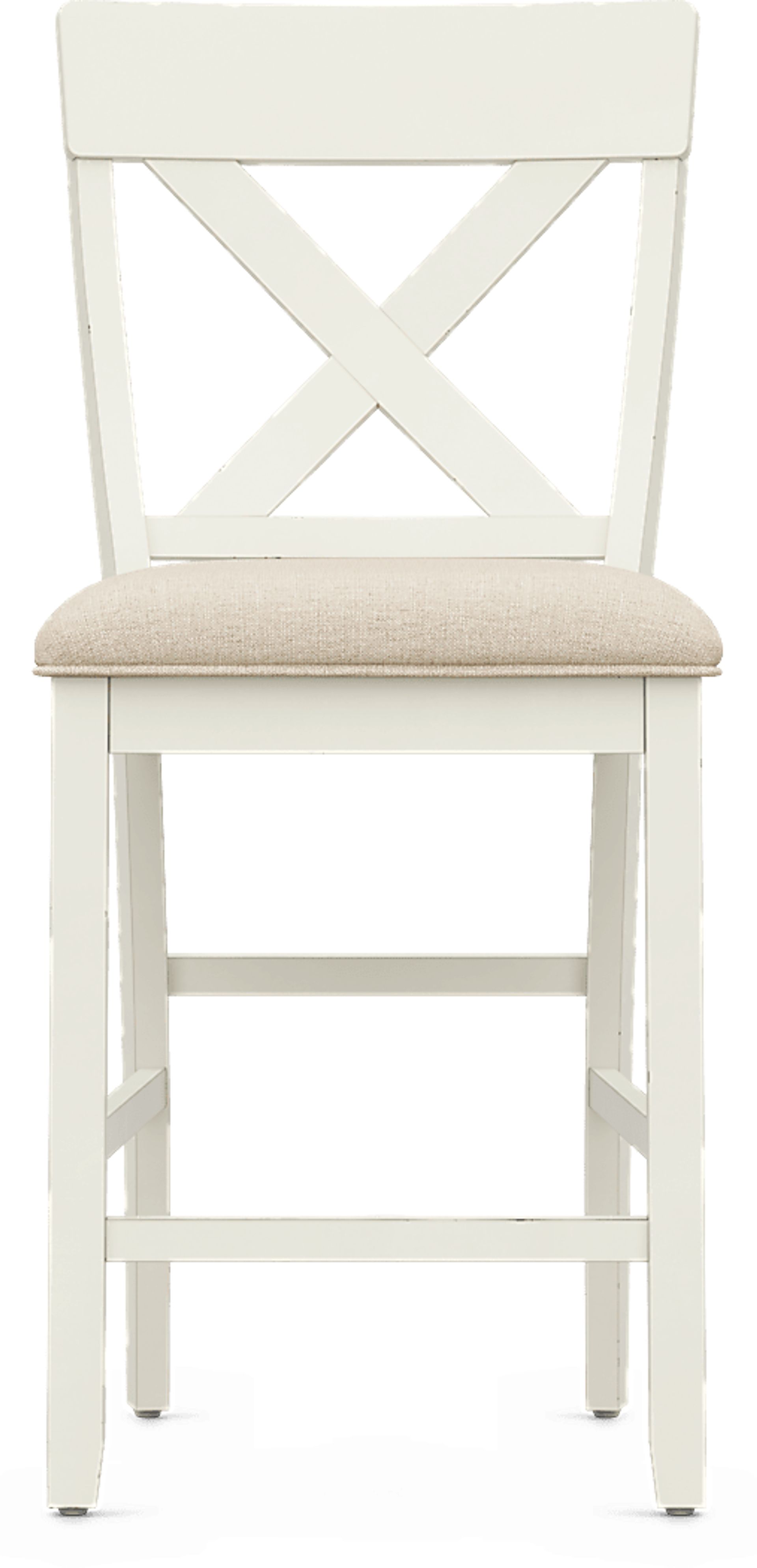 Spring Cottage White 6 Pc Counter Height Dining Set - Image 7