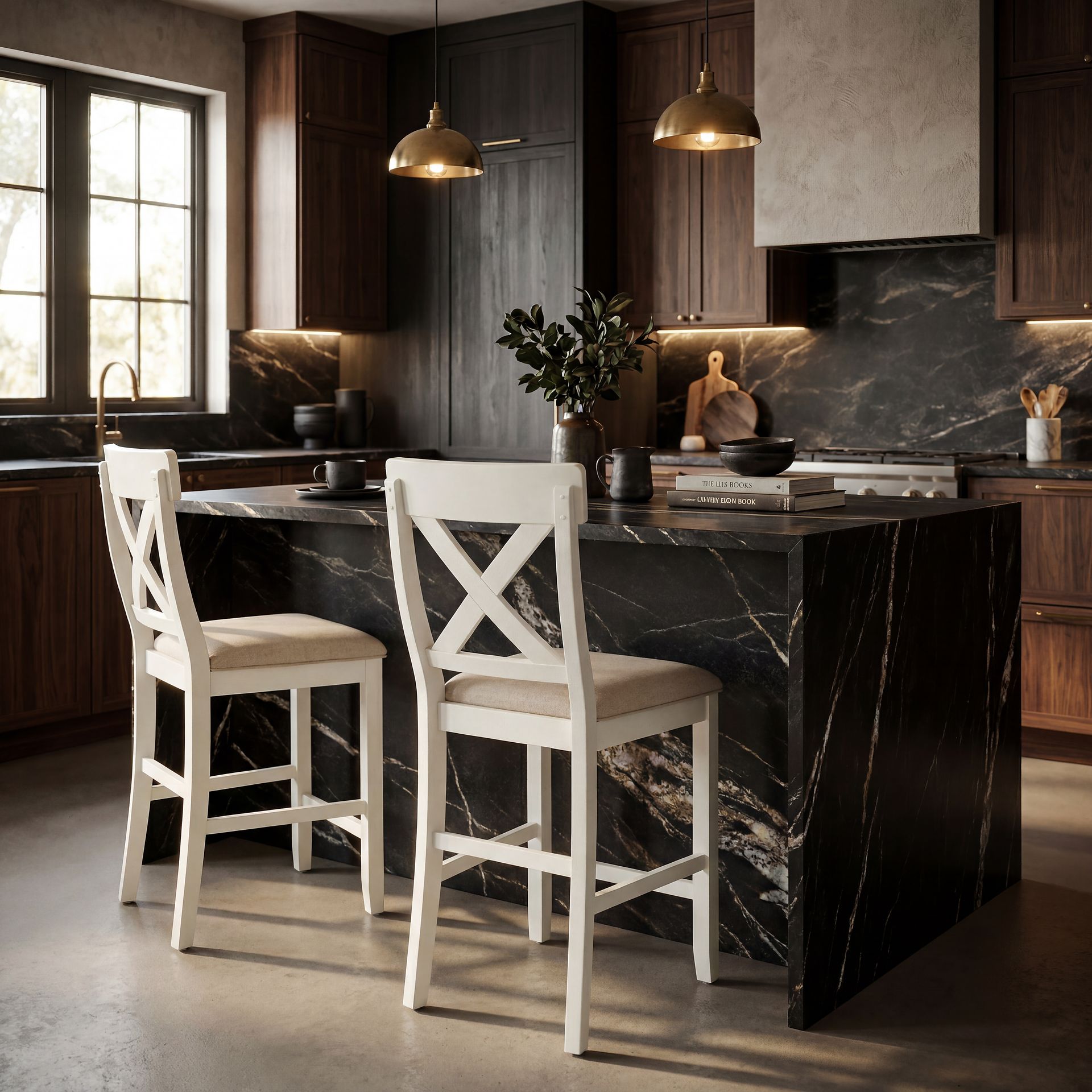 Spring Cottage White 5 Pc Counter Height Dining Set - Image 9