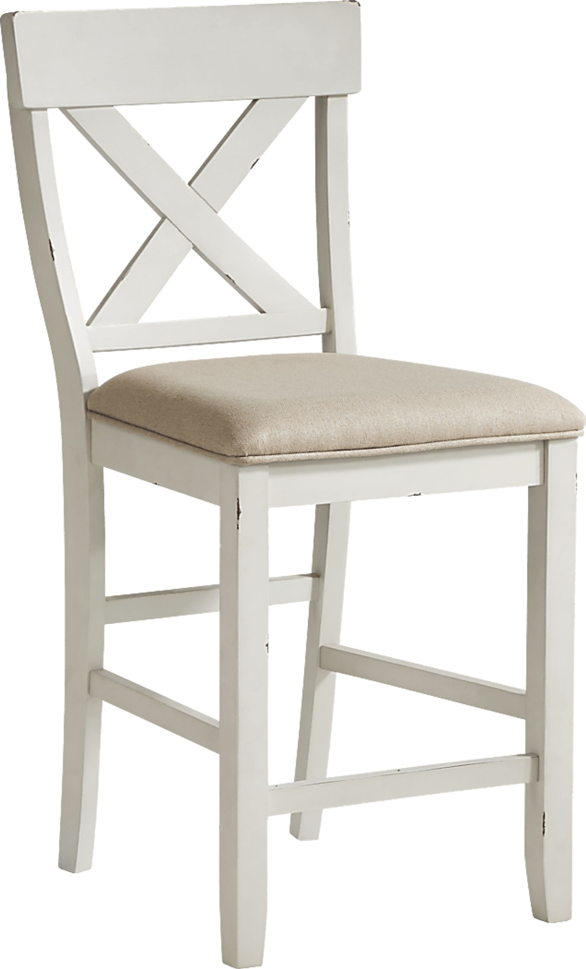 Spring Cottage White 5 Pc Counter Height Dining Set - Image 5