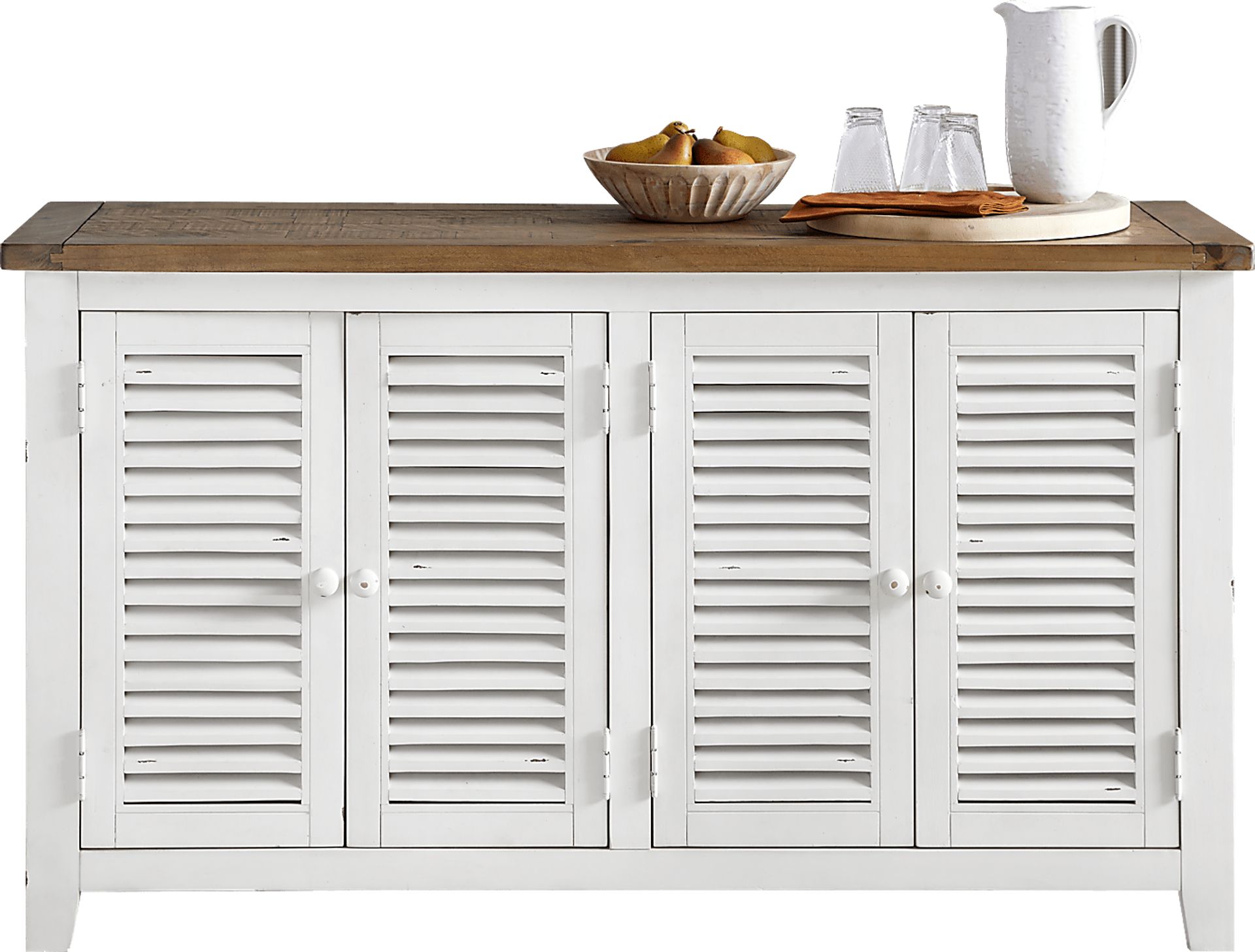 Spring Cottage White Server - Image 2