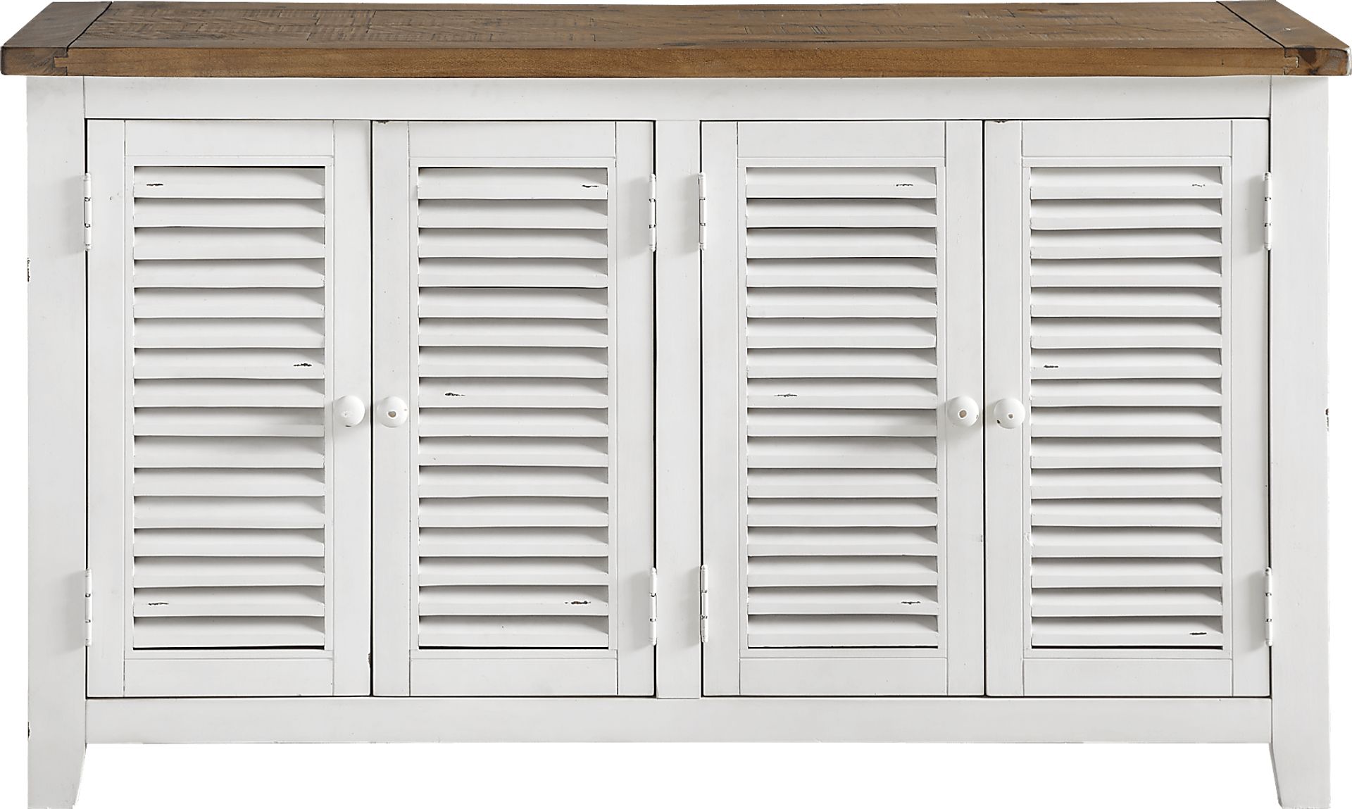 Spring Cottage White Server - Image 1