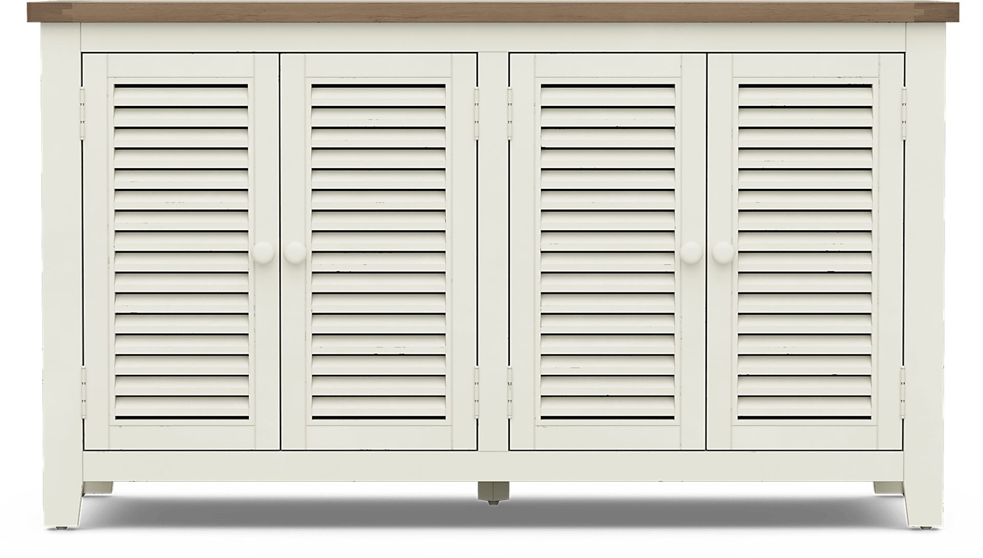 Spring Cottage White Server - Image 1