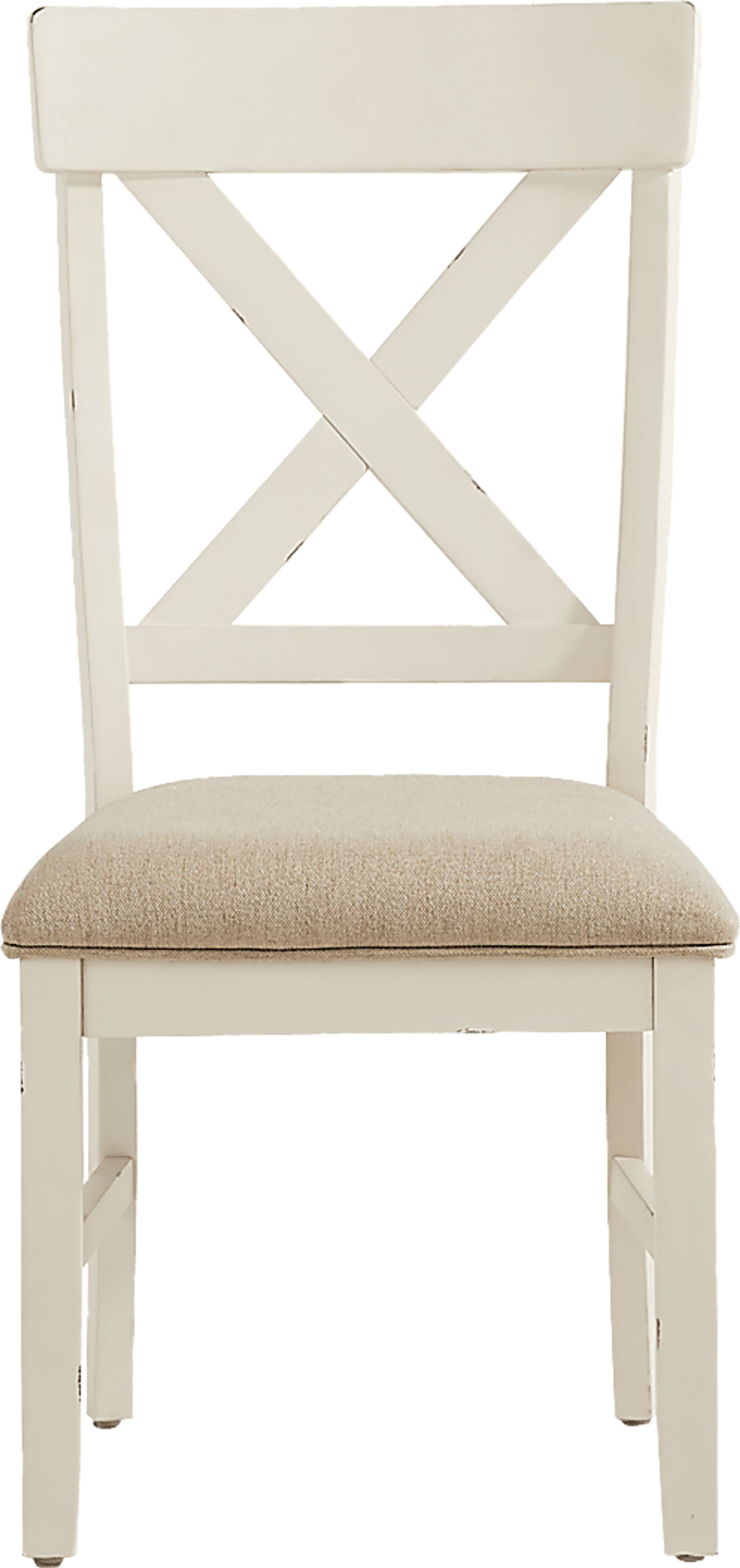 Spring Cottage White 5 Pc Round Drop Leaf Dining Room - Image 8