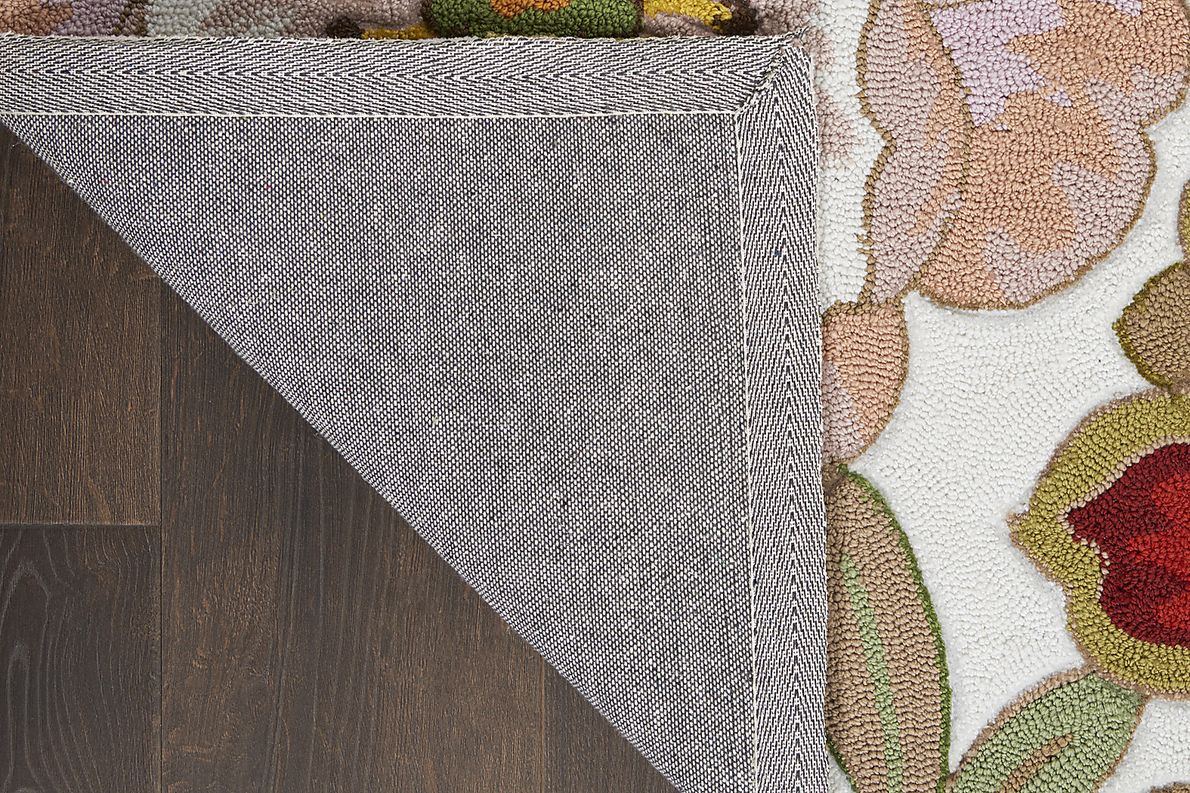 Spring Flowers Ivory 8' x 10'6" Rug