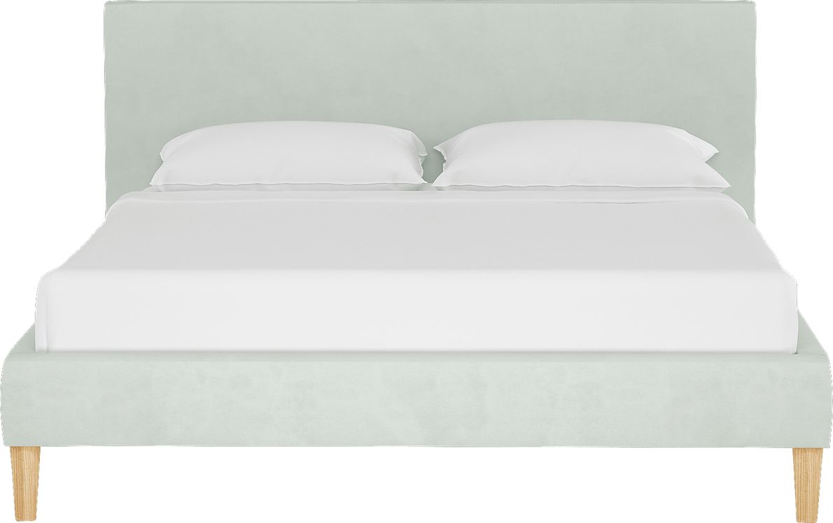 Spring Jewels Basil Queen Upholstered Bed - Rooms To Go