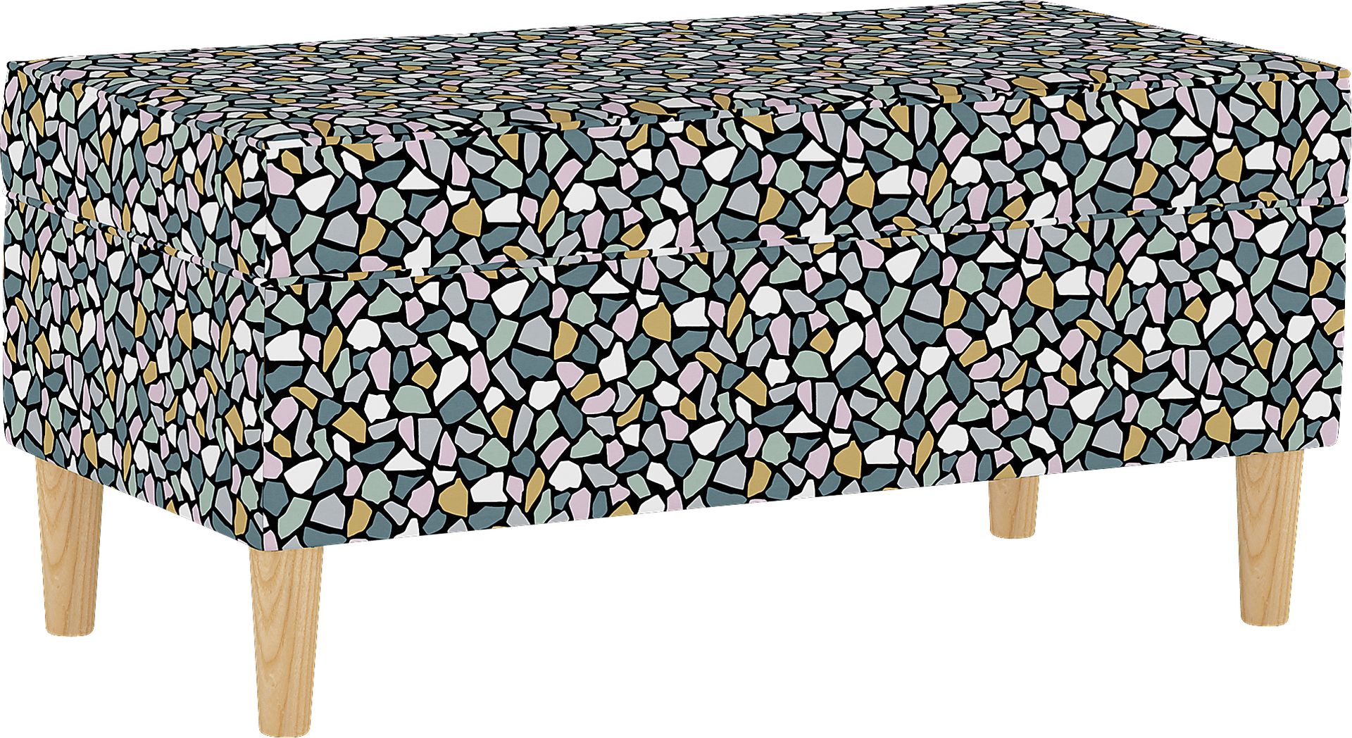 Spring Jewels Green Bench - Image 1