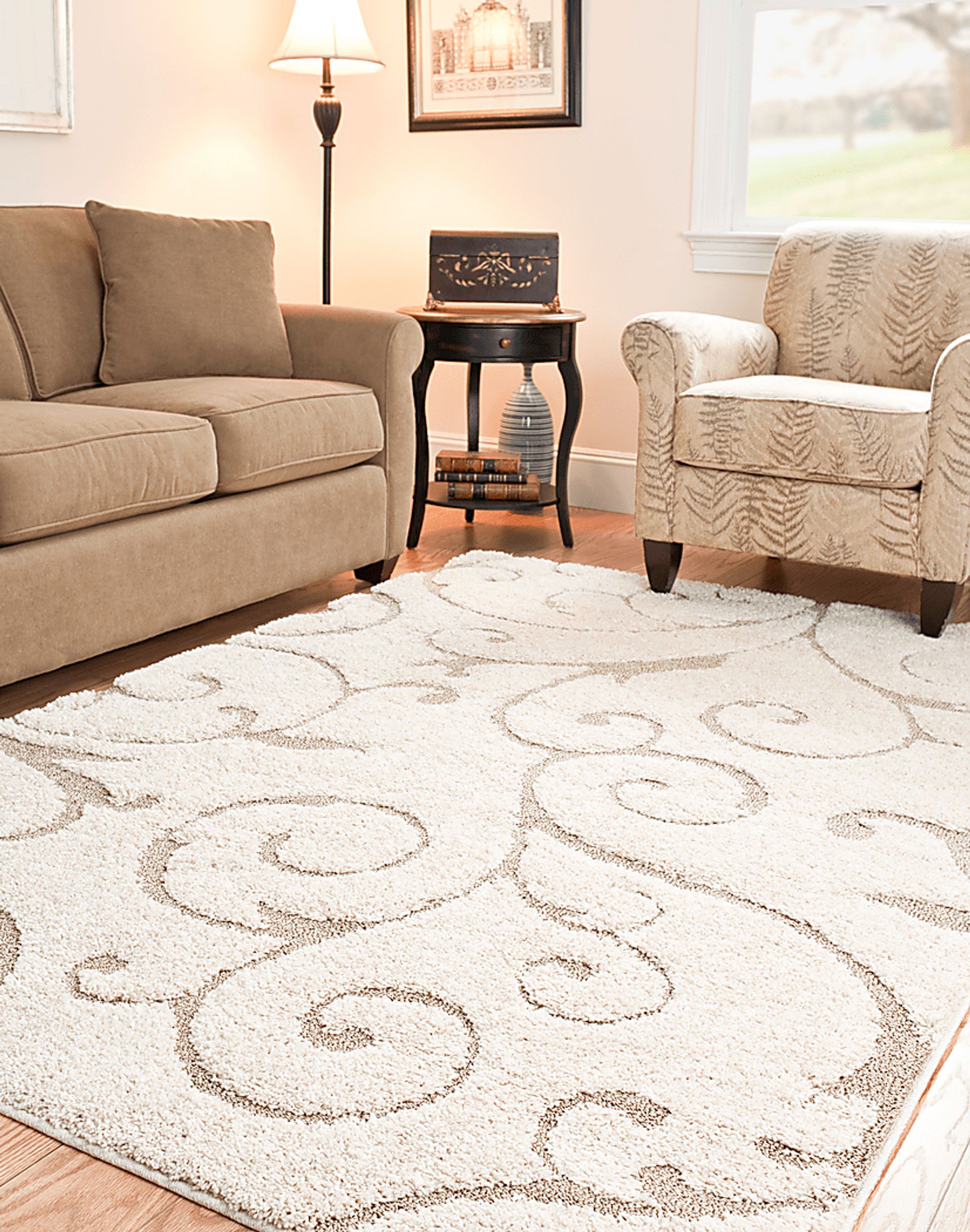 Spring Villa Beige 8' x 10' Rug - Image 2