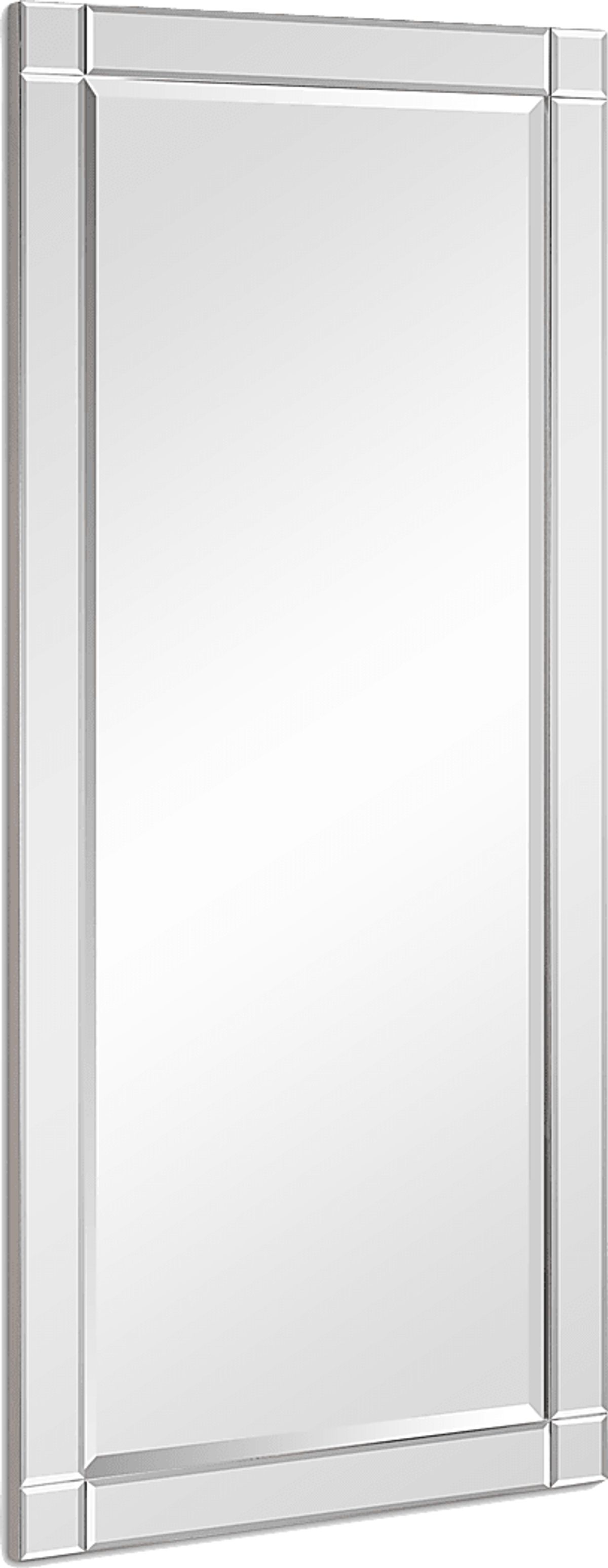 Springbrooke II Translucent White Mirror | Rooms to Go