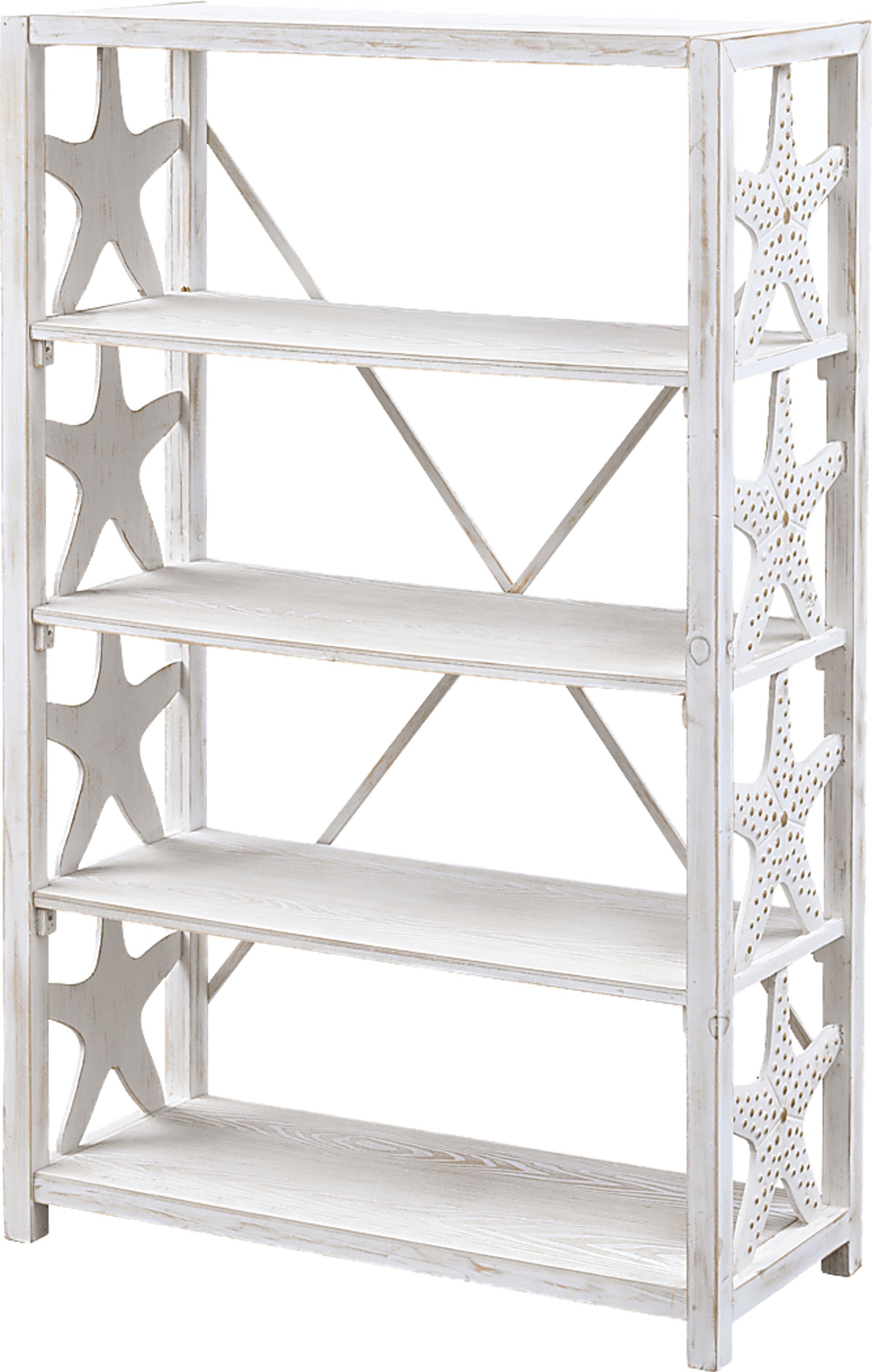 Springglen White Bookcase - Image 1