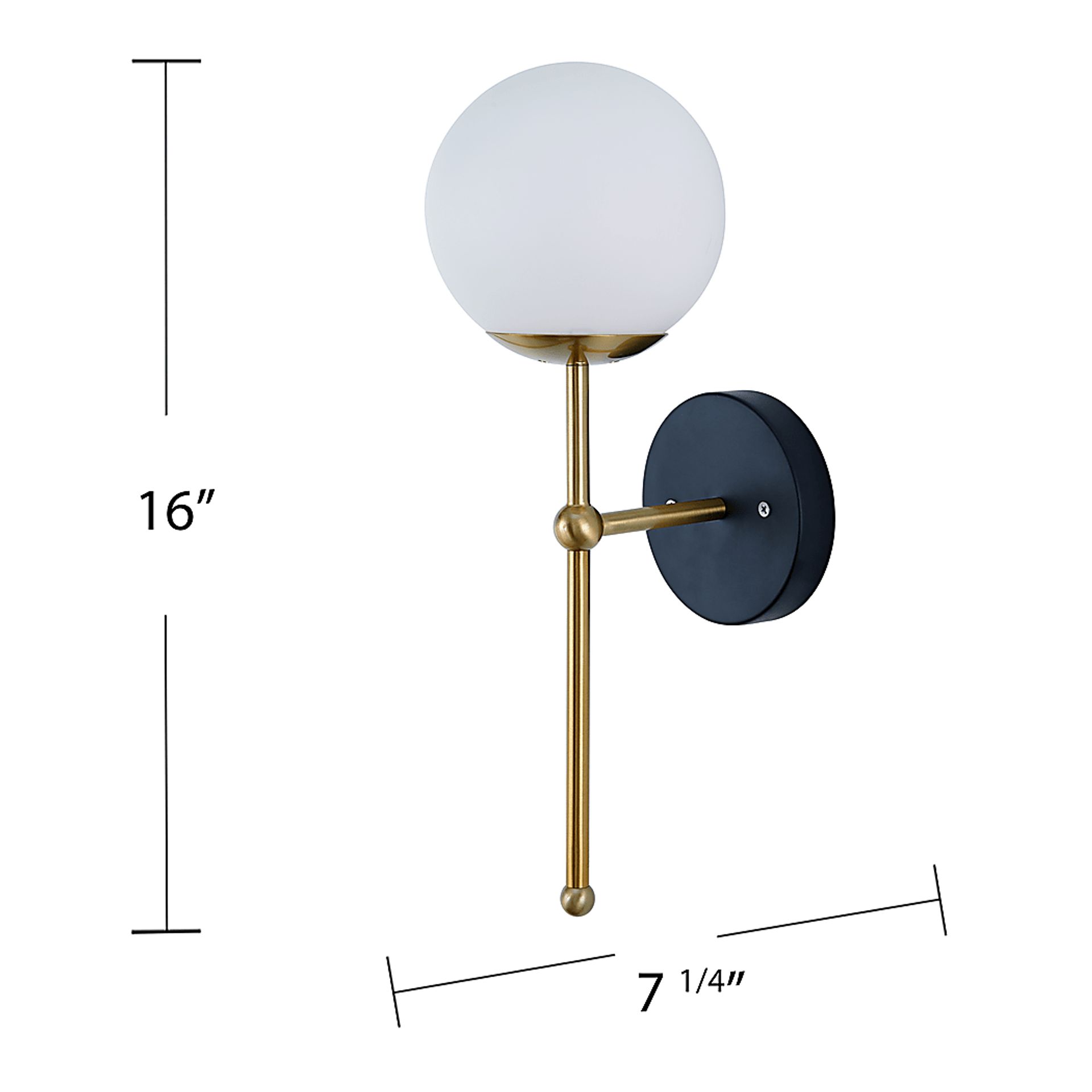 Springhurst Brass Sconce - Image 7