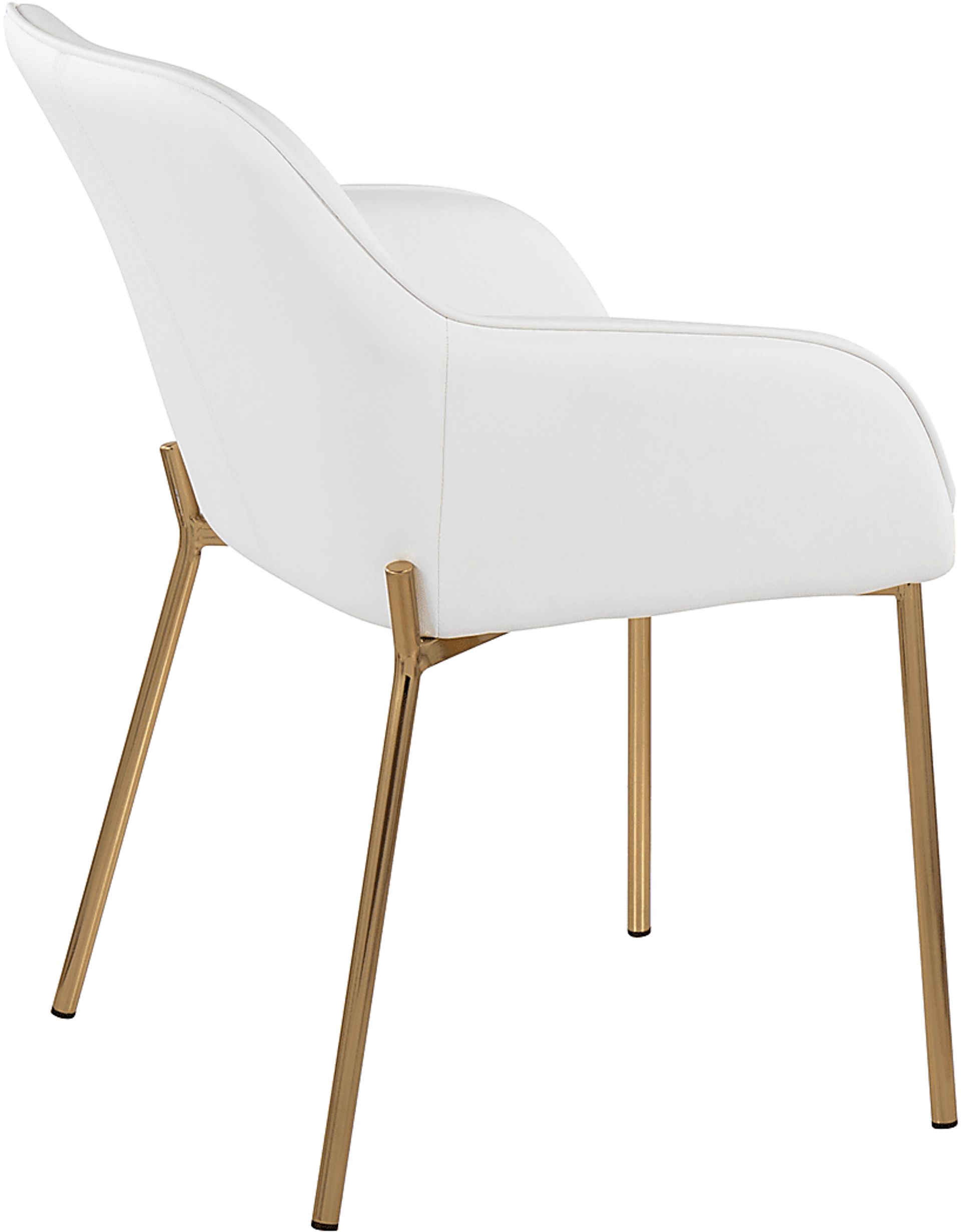Springmire I White Dining Chair Set of 2 - Image 4