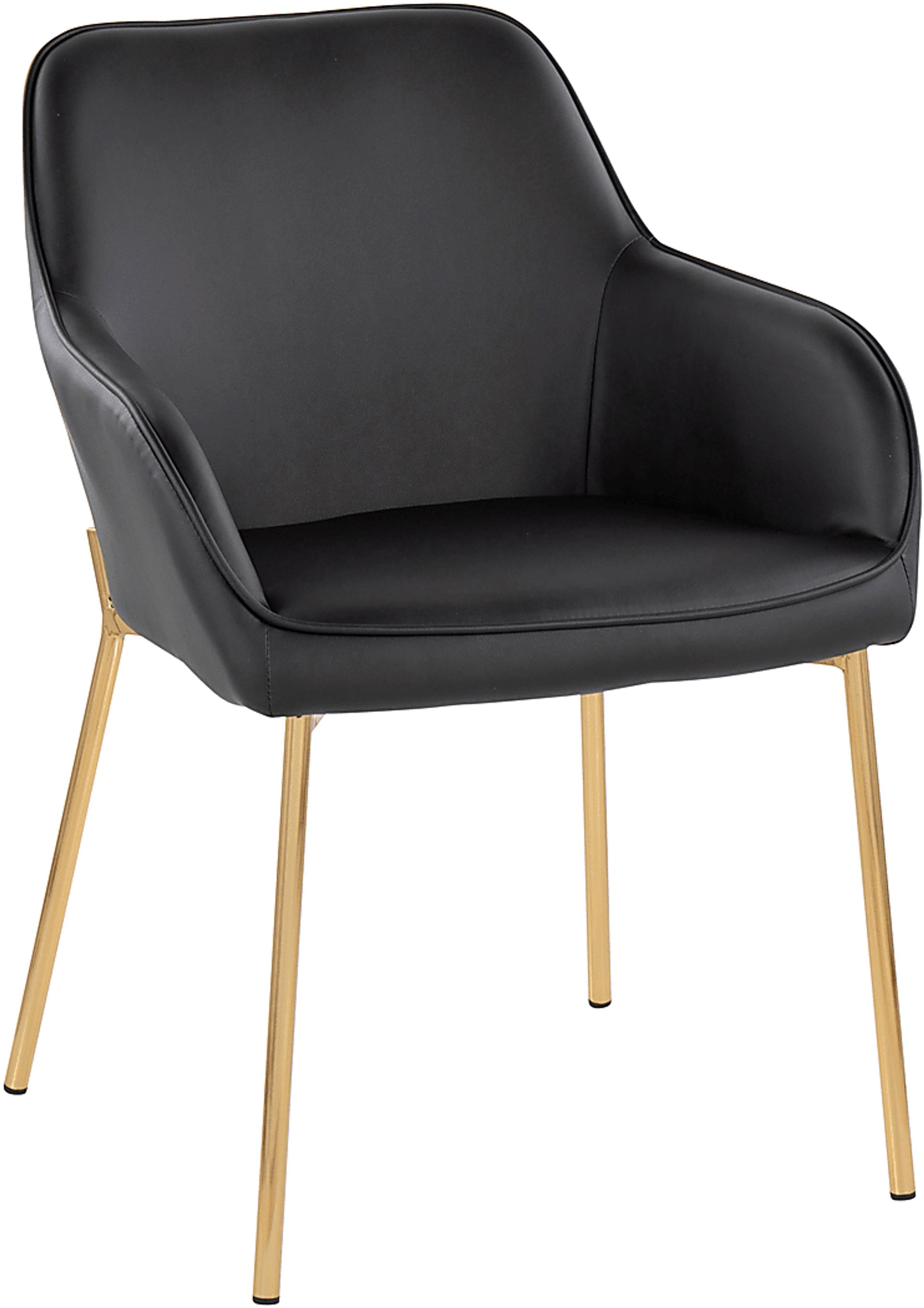 Springmire I Black Dining Chair Set of 2 - Image 2