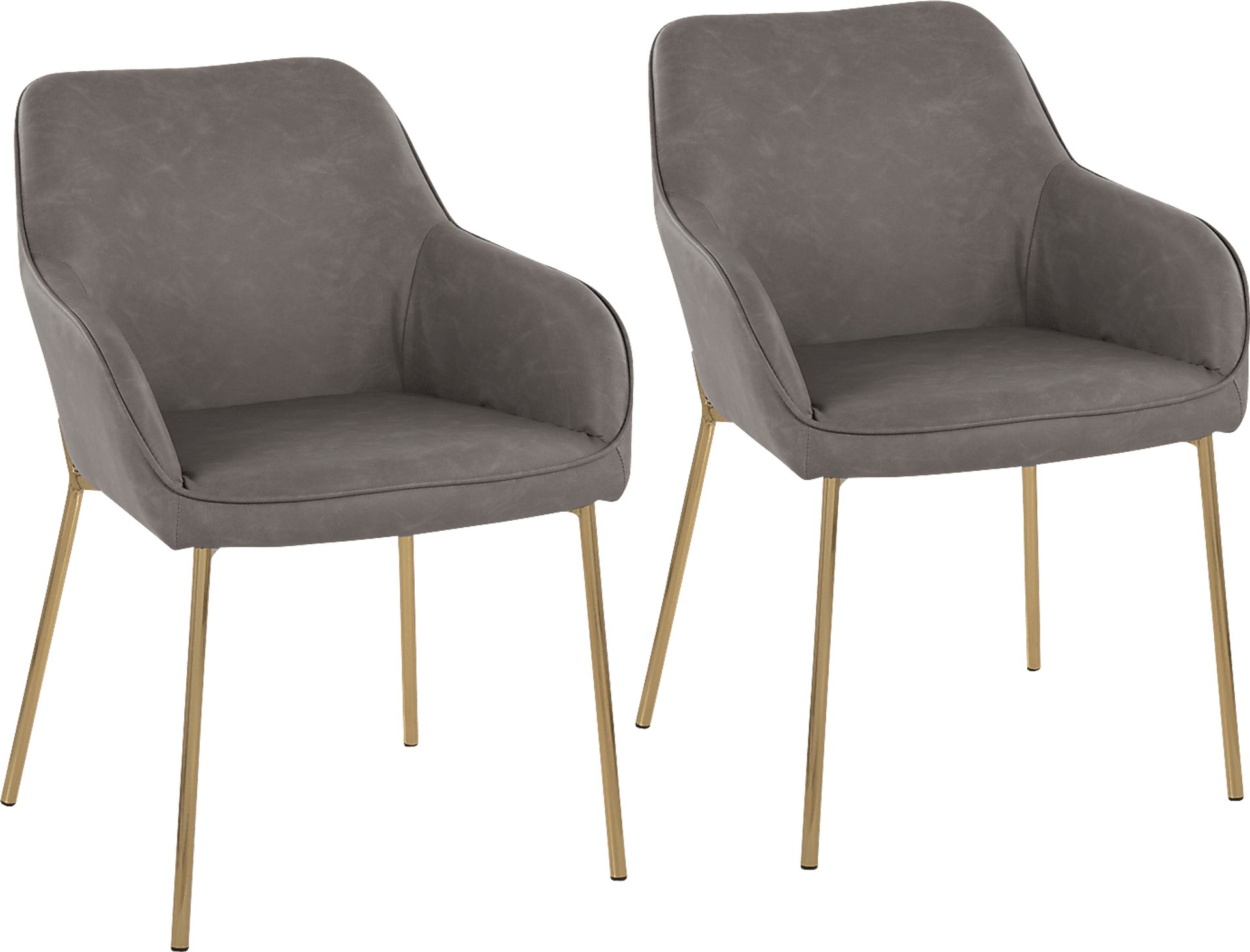 Springmire I Gray Dining Chair Set of 2 - Image 1