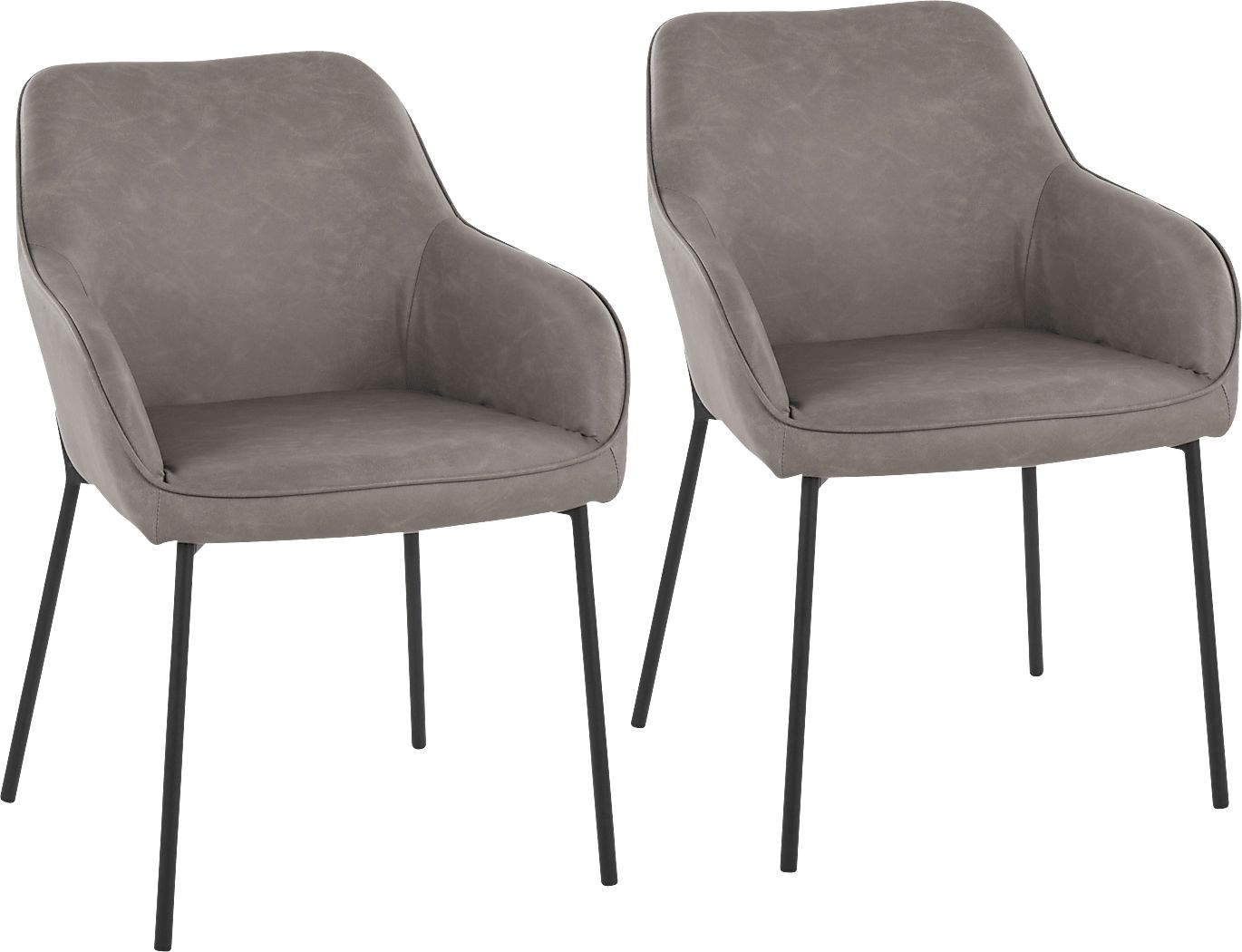 Springmire II Gray Dining Chair Set of 2