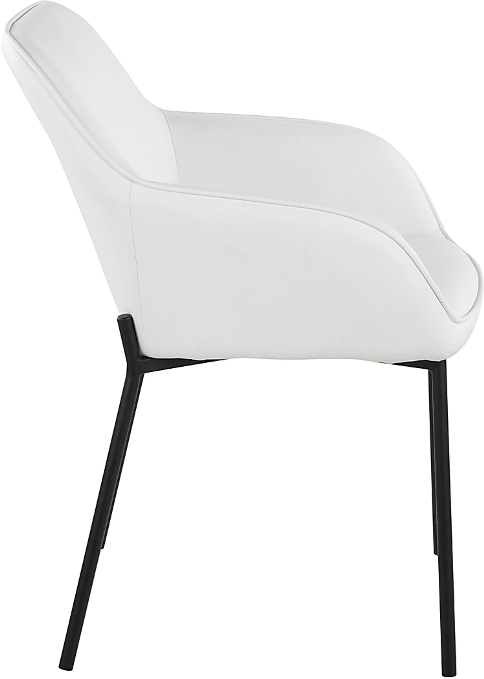 Springmire II White Dining Chair Set of 2 - Image 3