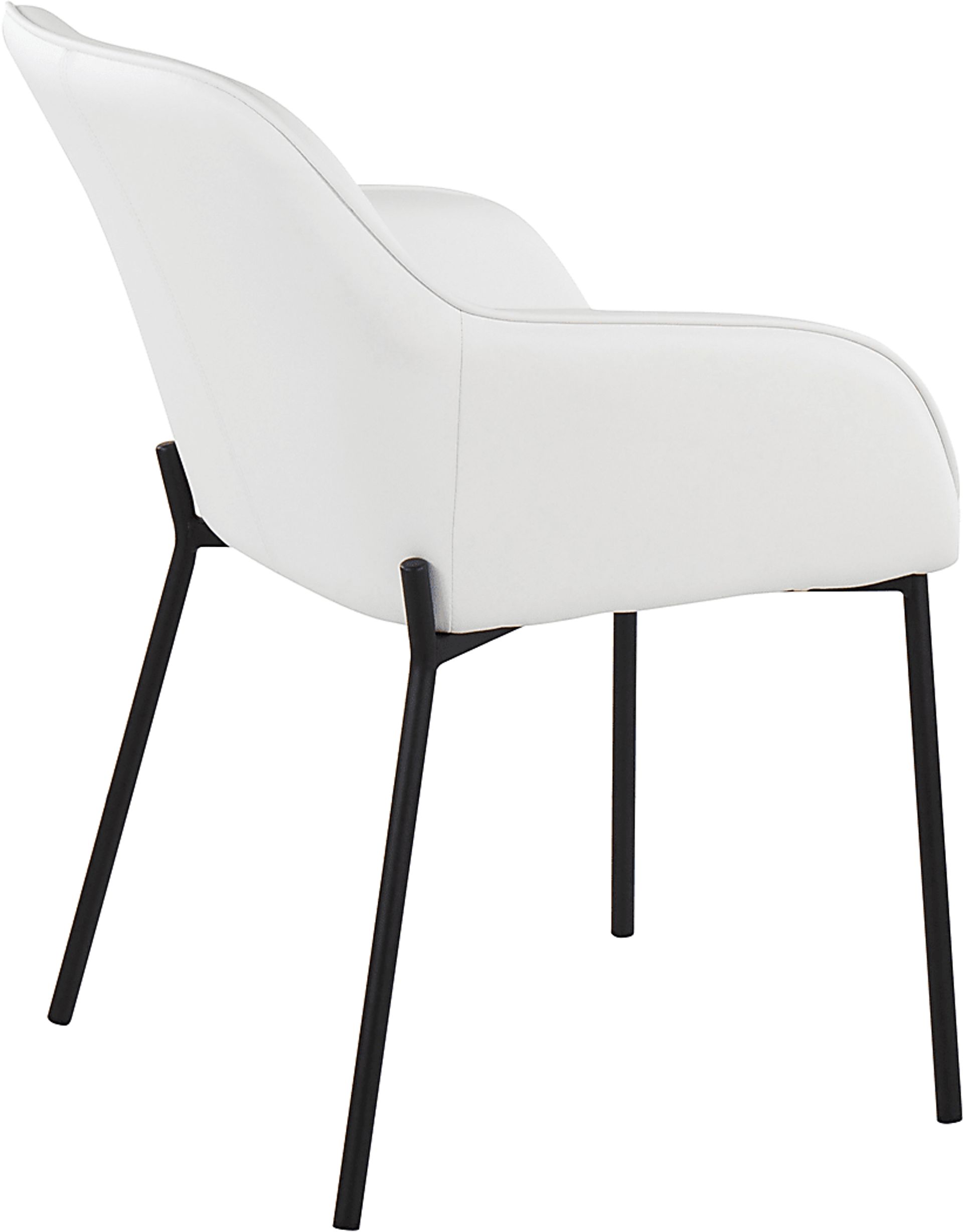 Springmire II White Dining Chair Set of 2 - Image 4