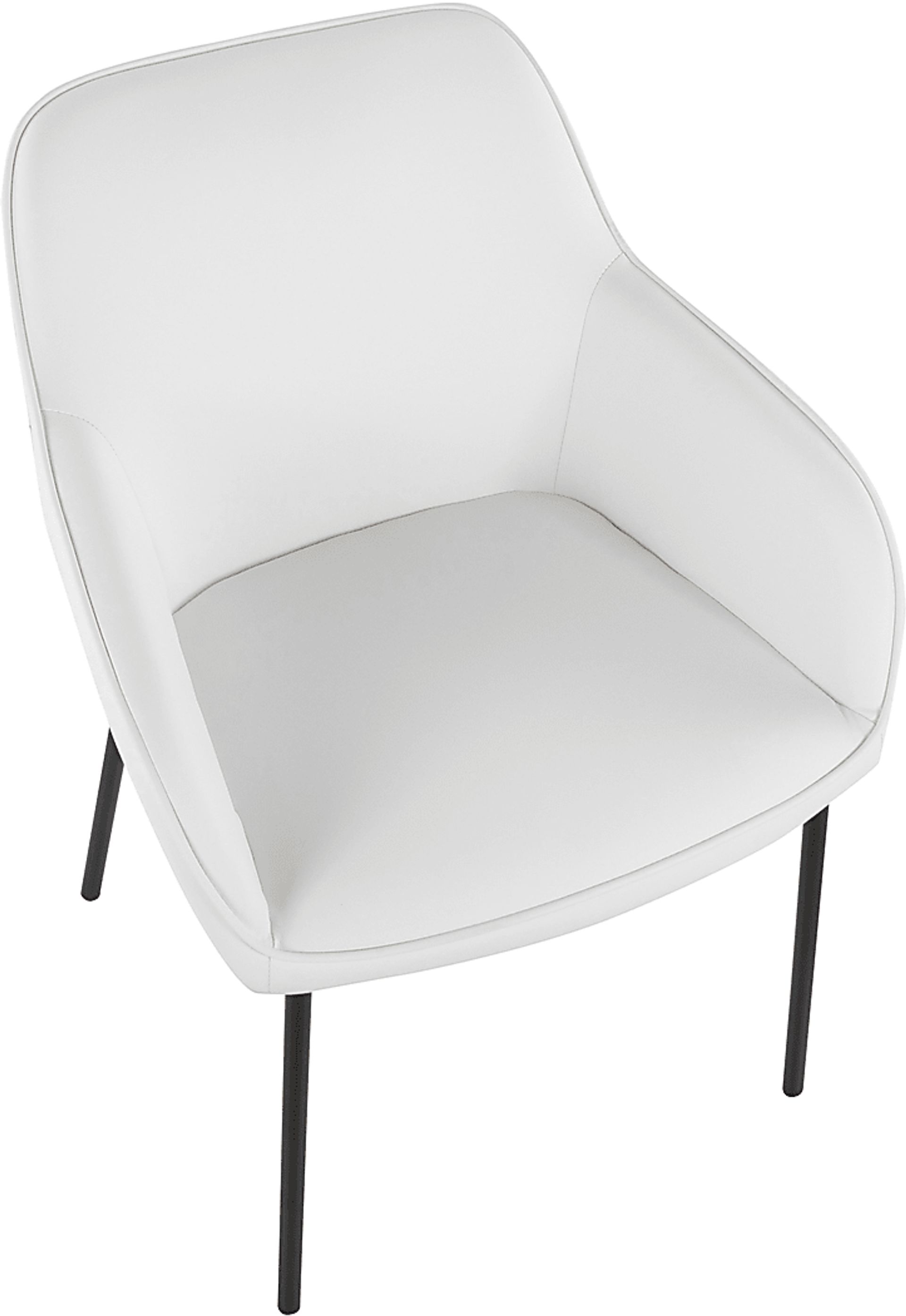 Springmire II White Dining Chair Set of 2 - Image 7