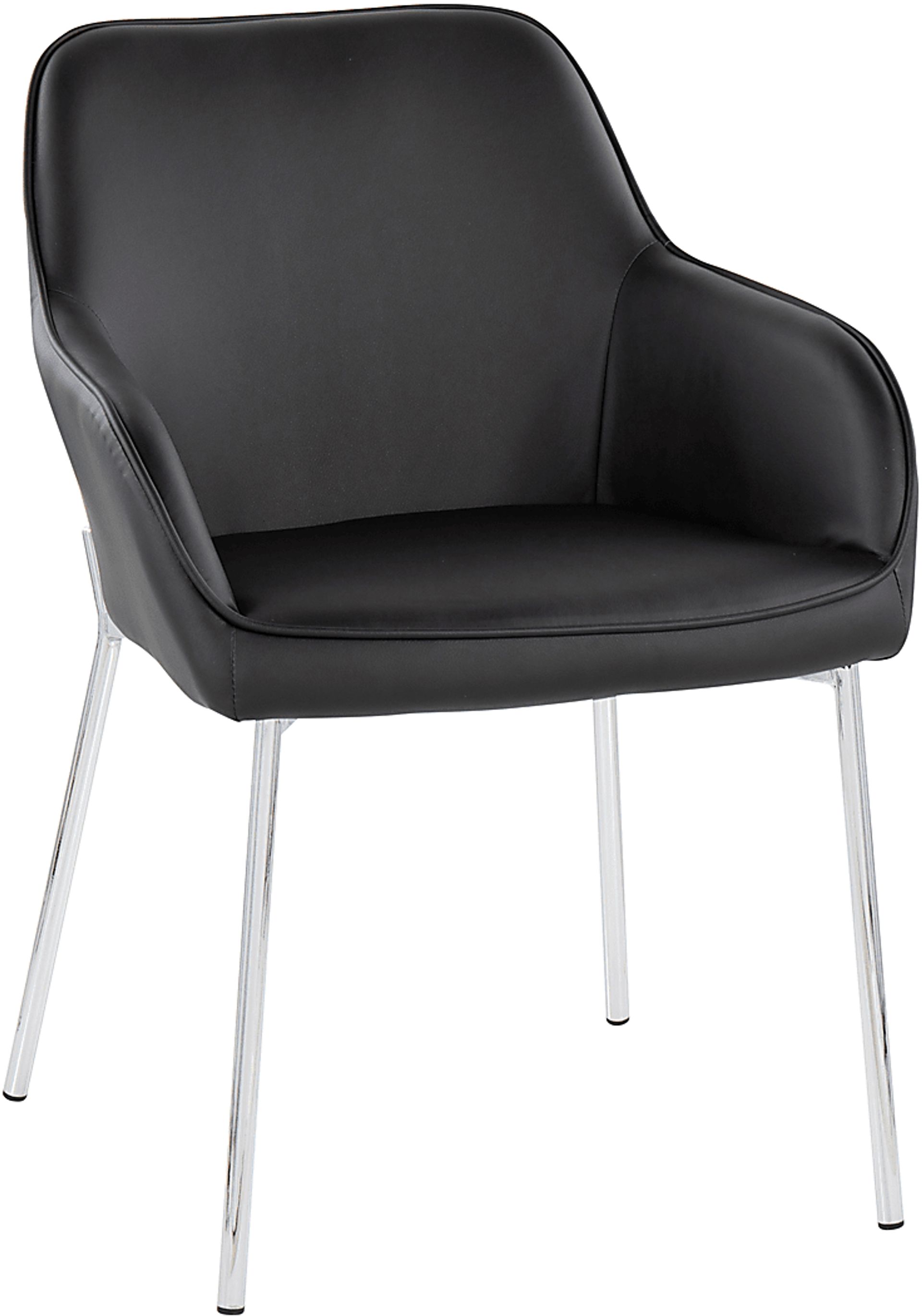 Springmire III Black Dining Chair Set of 2 - Image 2
