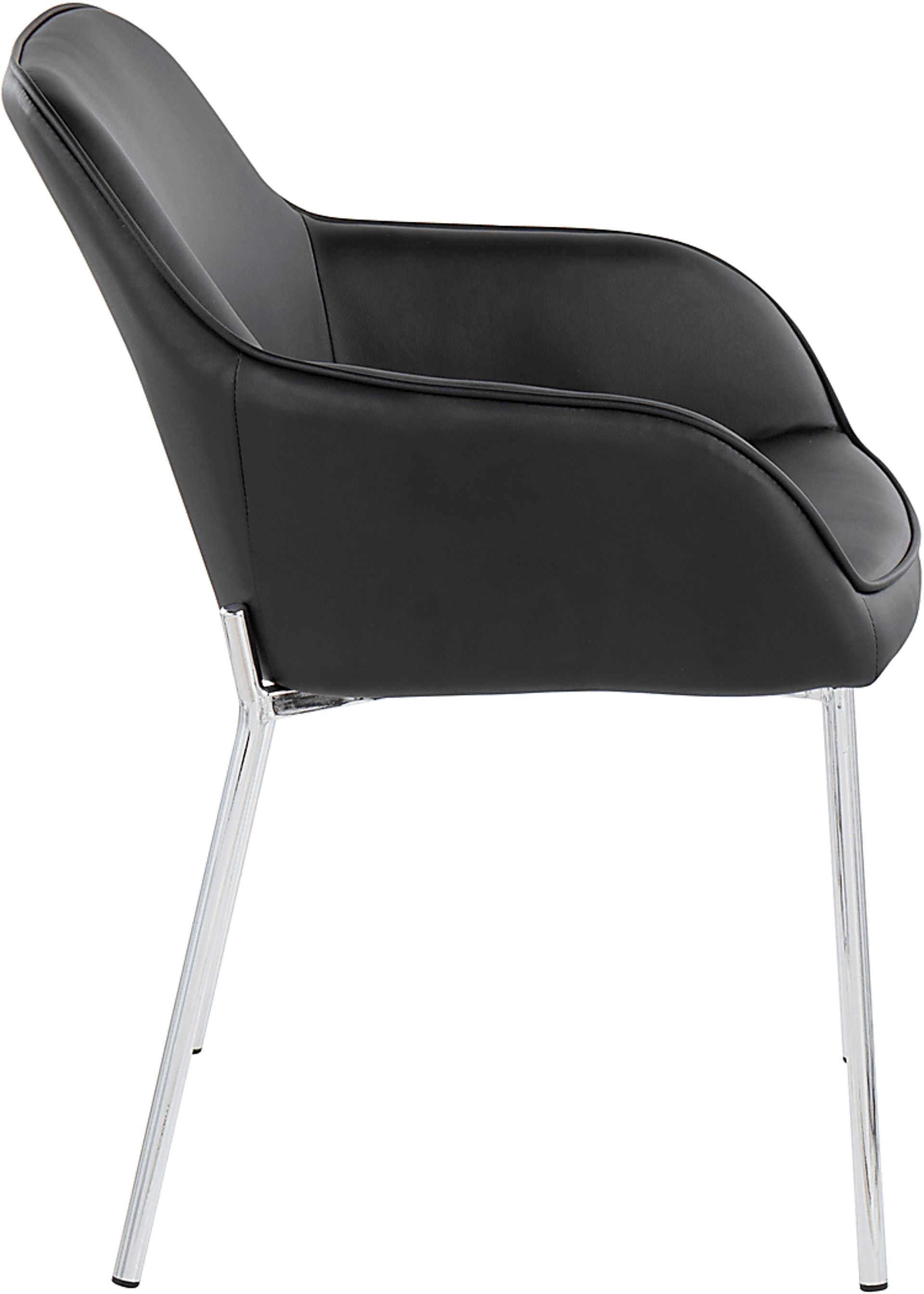 Springmire III Black Dining Chair Set of 2 - Image 3