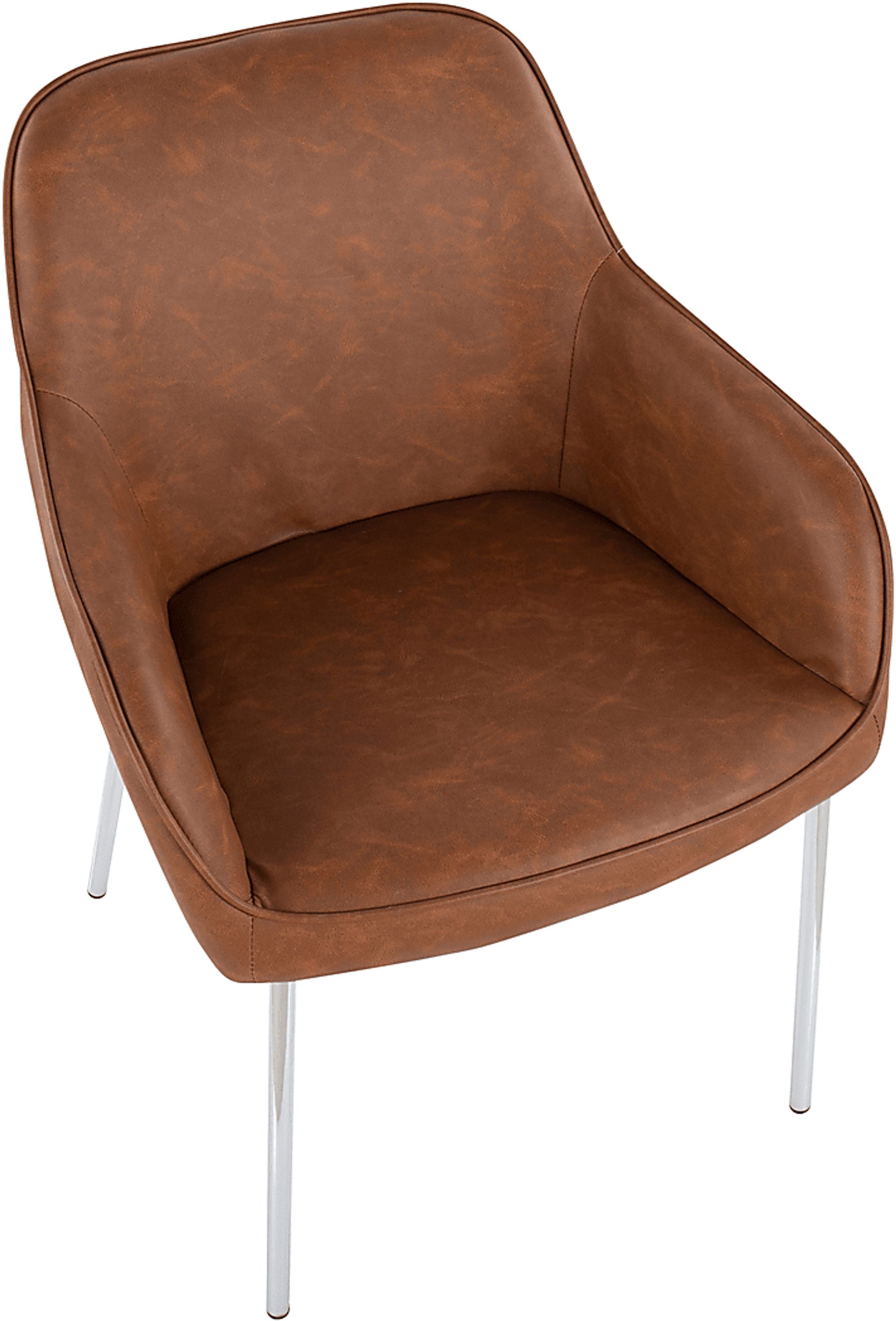 Springmire III Camel Dining Chair Set of 2 - Image 5