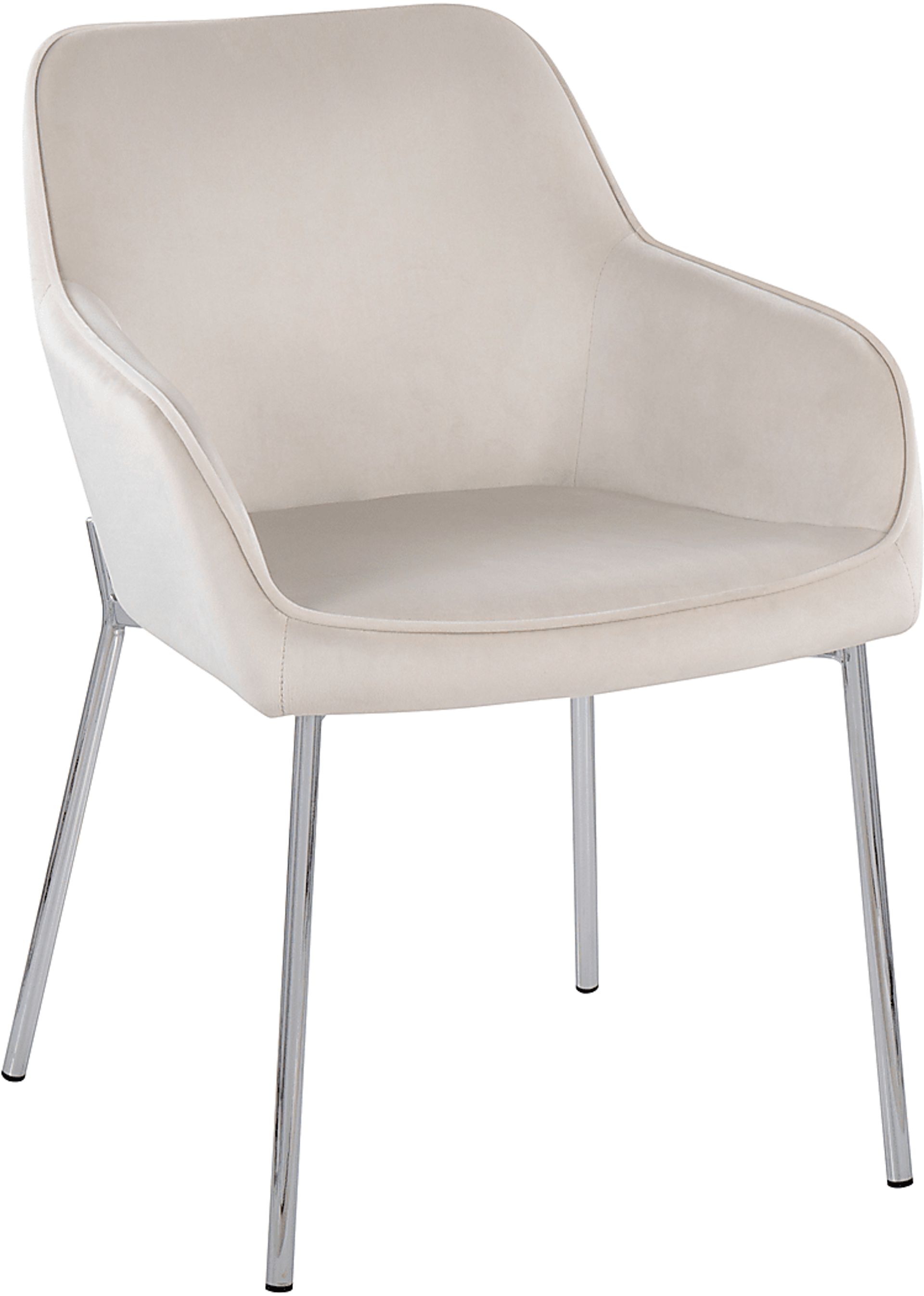 Springmire III Cream Dining Chair Set of 2 - Image 2