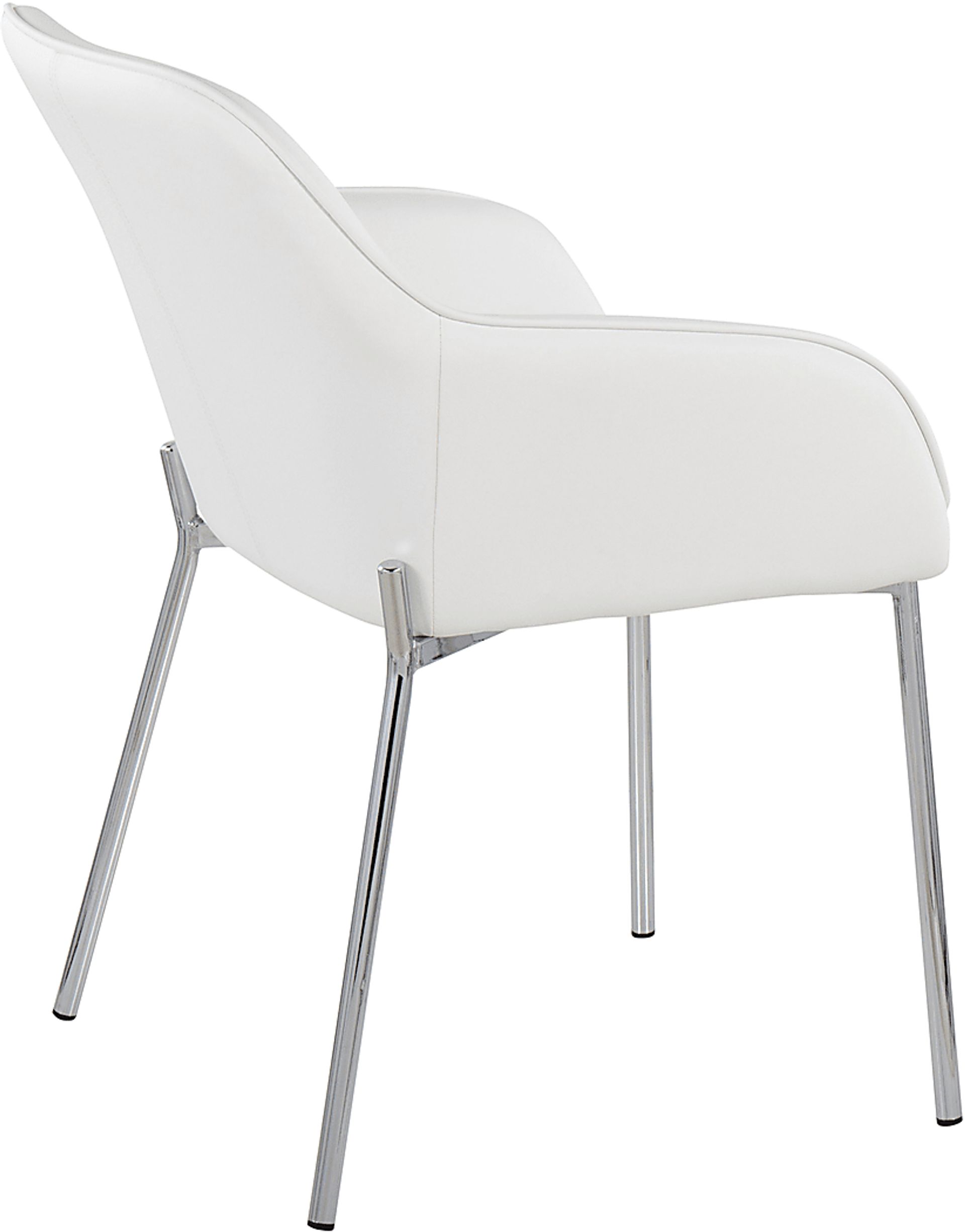 Springmire III White Dining Chair Set of 2 - Image 4
