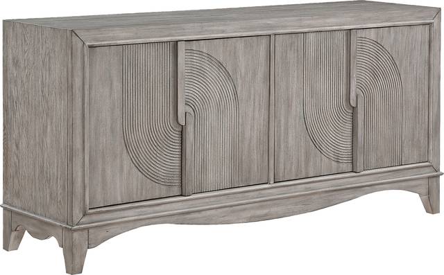 Springpine Gray Credenza - Thumbnail - Image 1