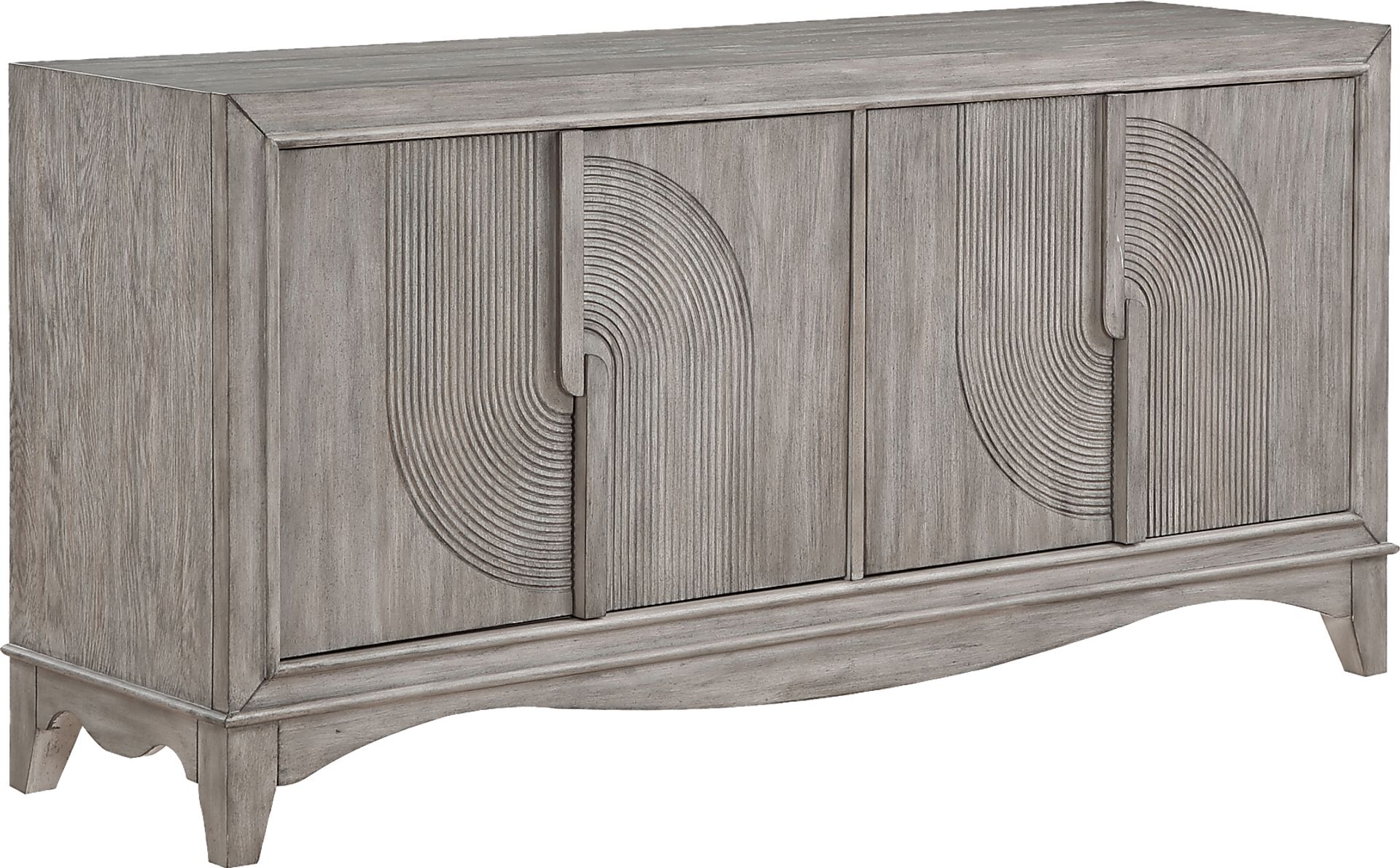 Springpine Gray Credenza - Image 1
