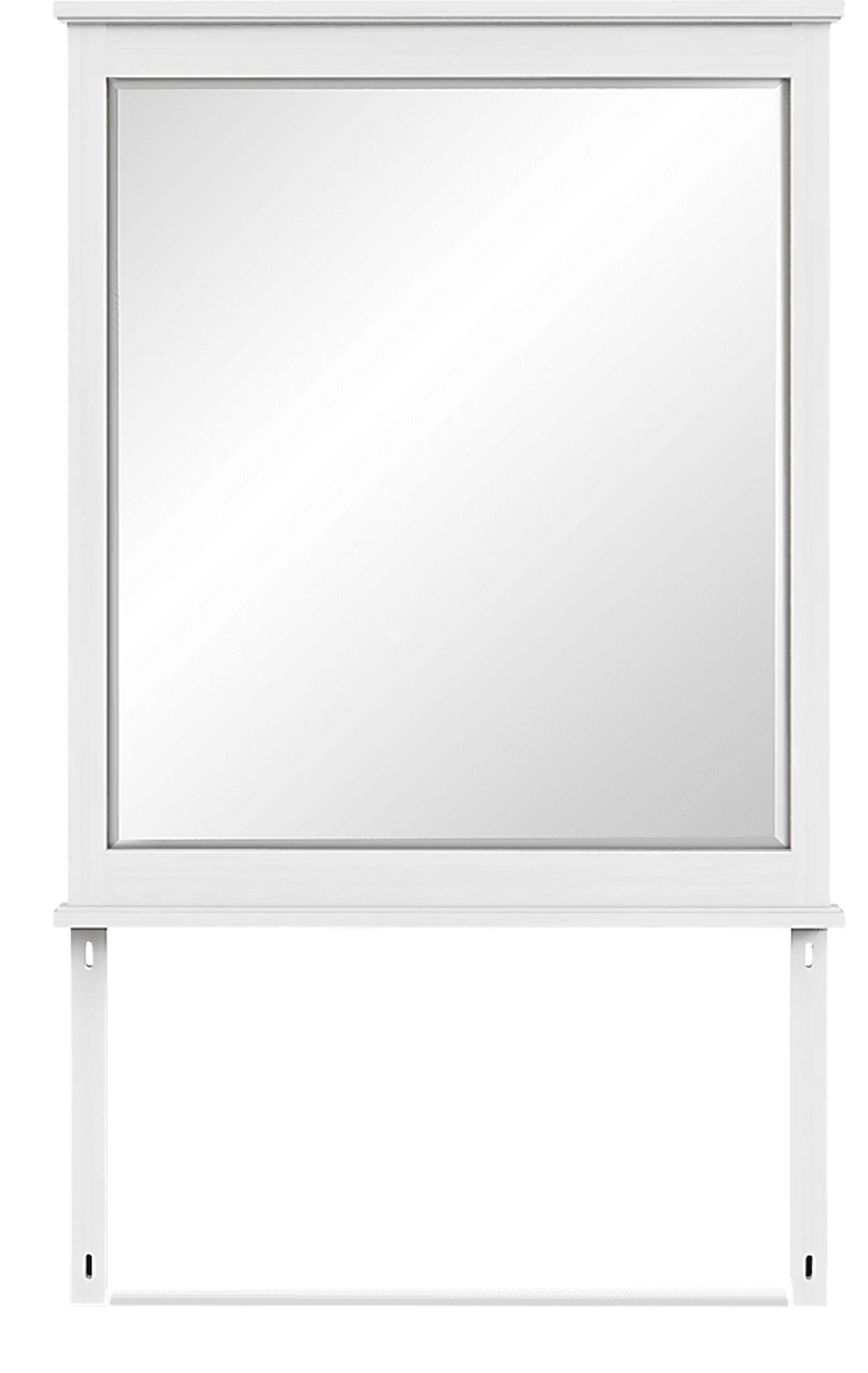 Kids Springtown White Wash Mirror - Image 1
