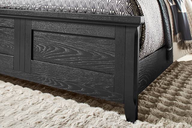 Springville Black 5 Pc Queen Panel Bedroom - Thumbnail - Image 4