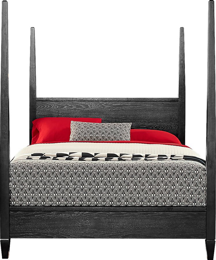 3 pc queen poster bed