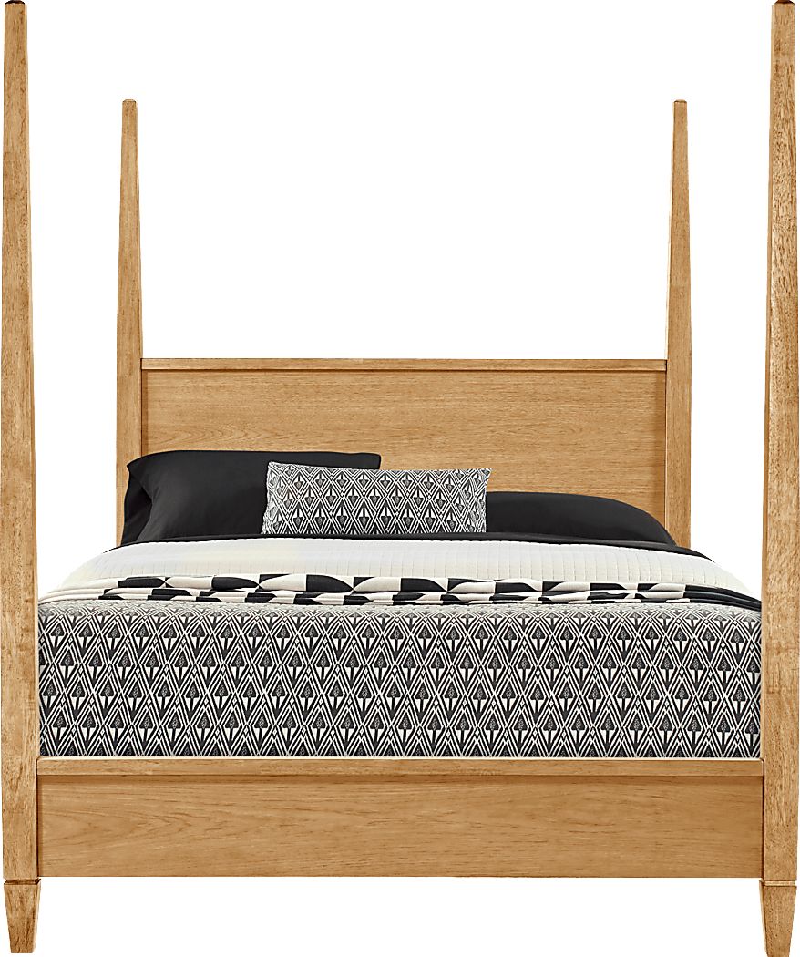 3 pc queen poster bed