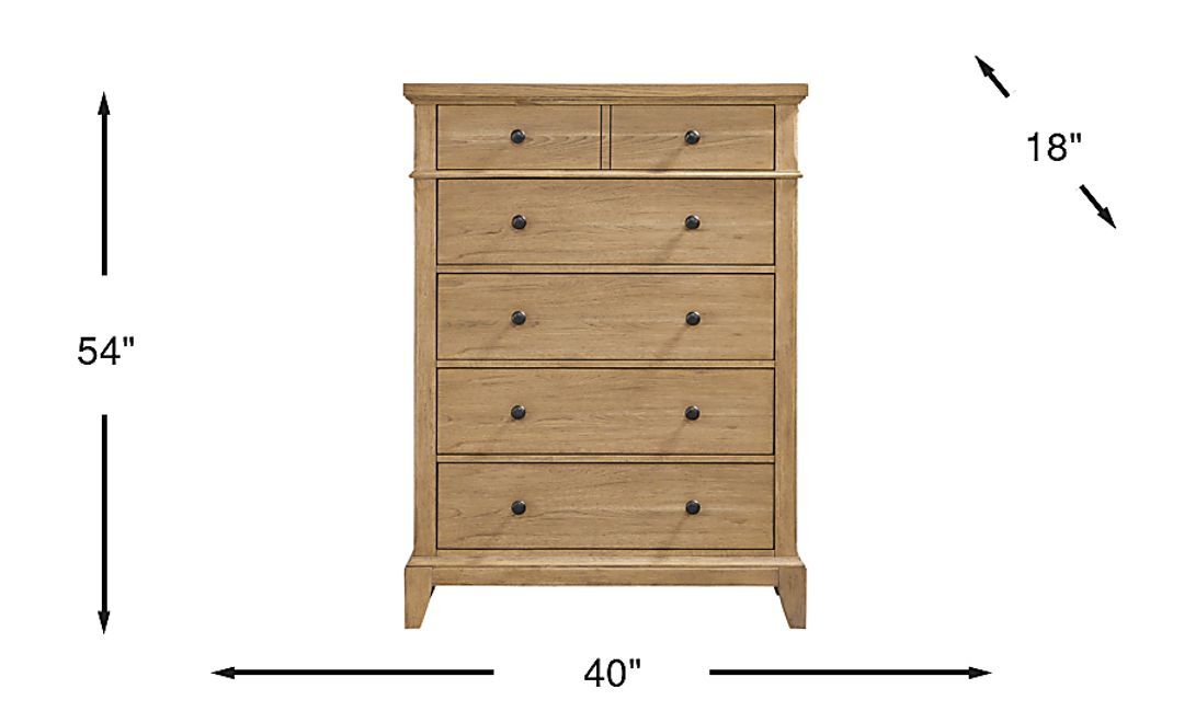 Springville Natural Chest