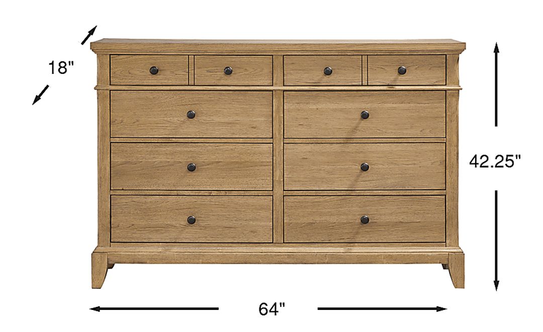Springville Natural Dresser