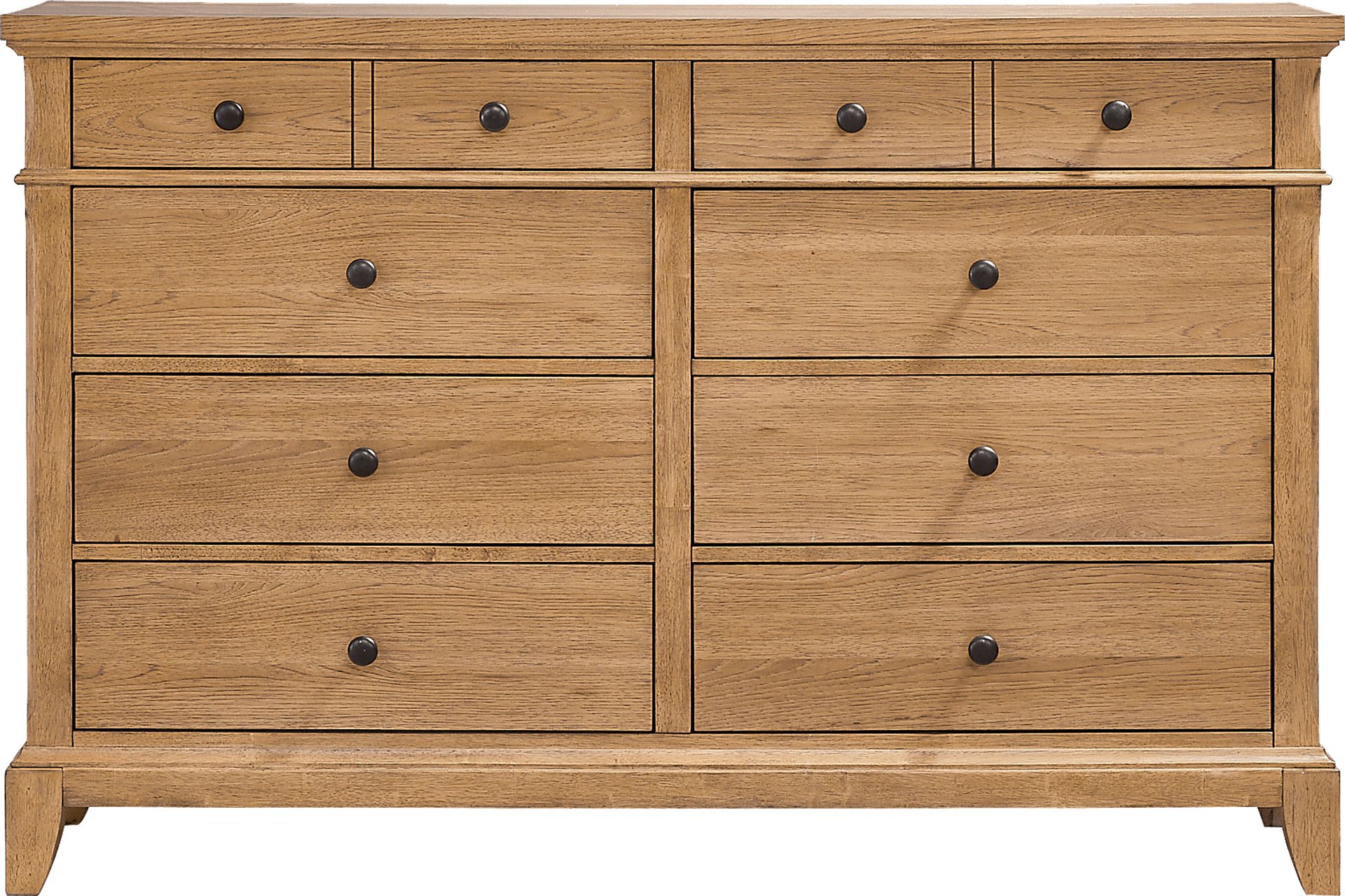 Springville Natural 5 Pc Queen Panel Bedroom - Image 5