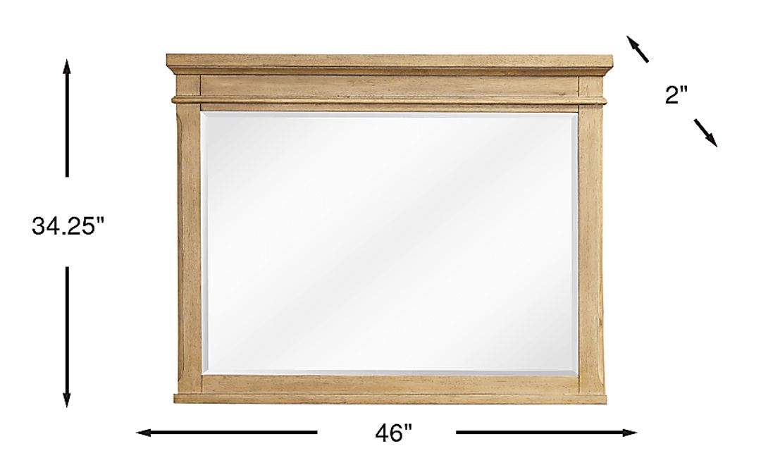 Springville Natural Mirror