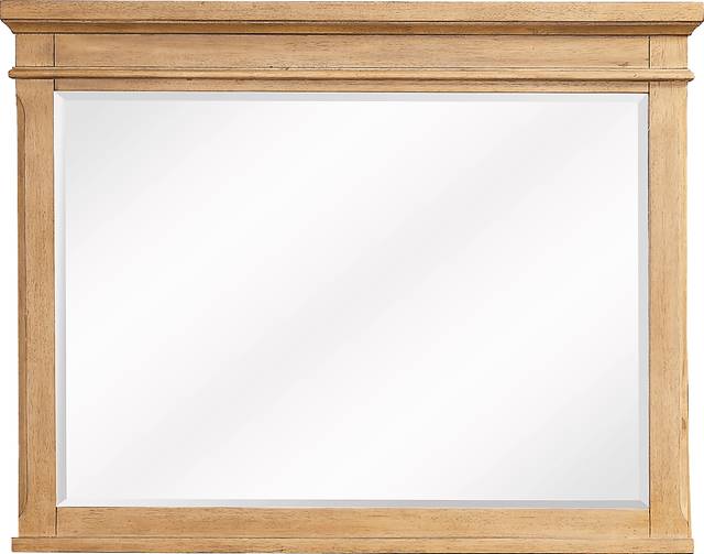 Springville Natural 5 Pc Queen Panel Bedroom - Thumbnail - Image 8