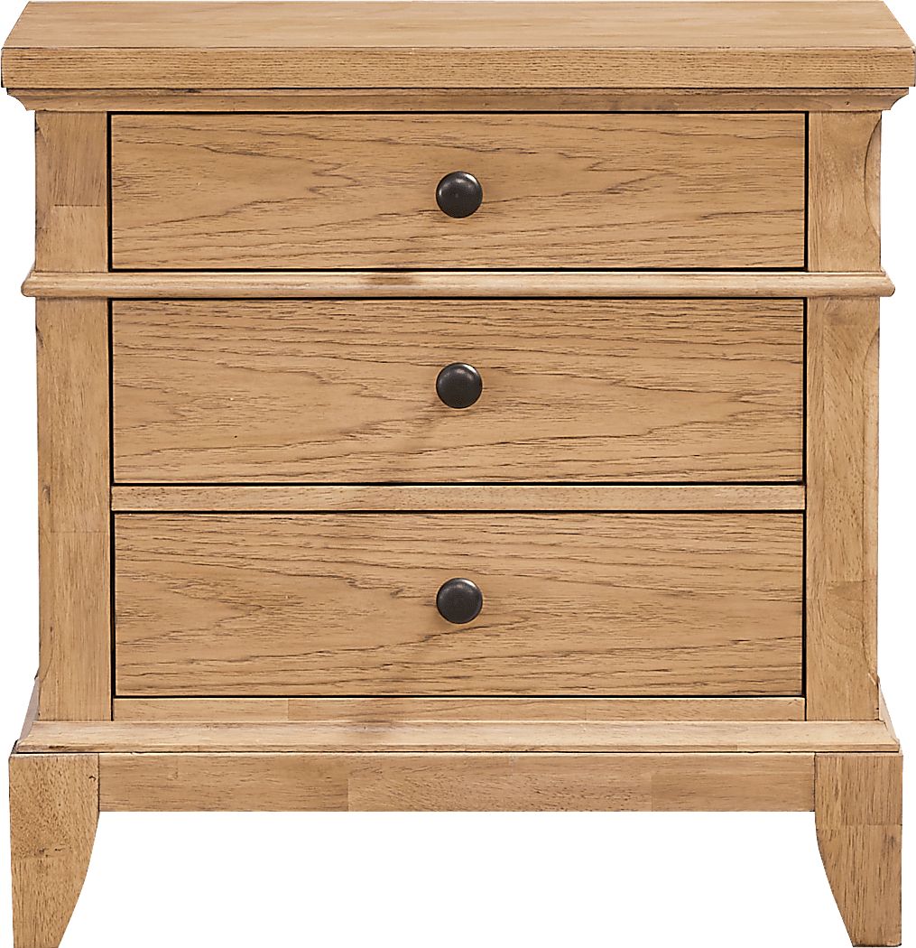 Springville Natural Nightstand