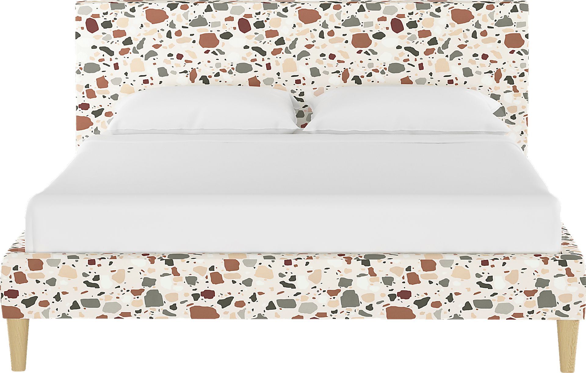 Sprucedale Rust Twin Upholstered Bed - Image 2