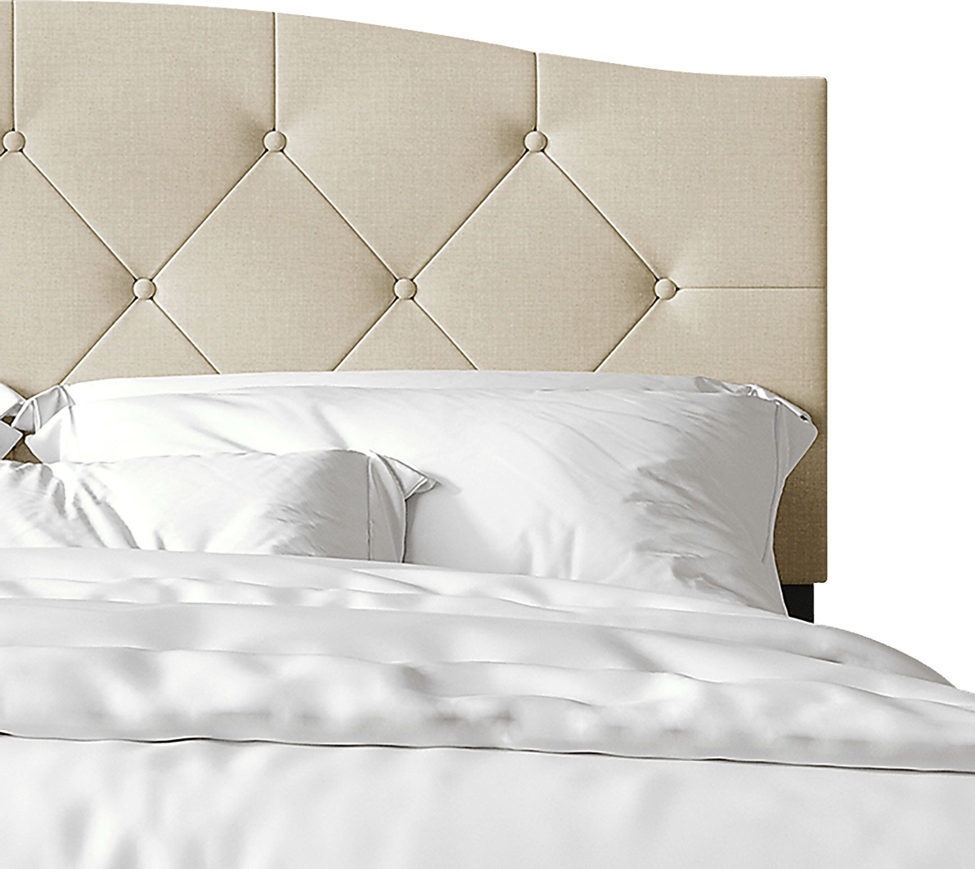 Sprucerow Beige Queen Bed - Image 4