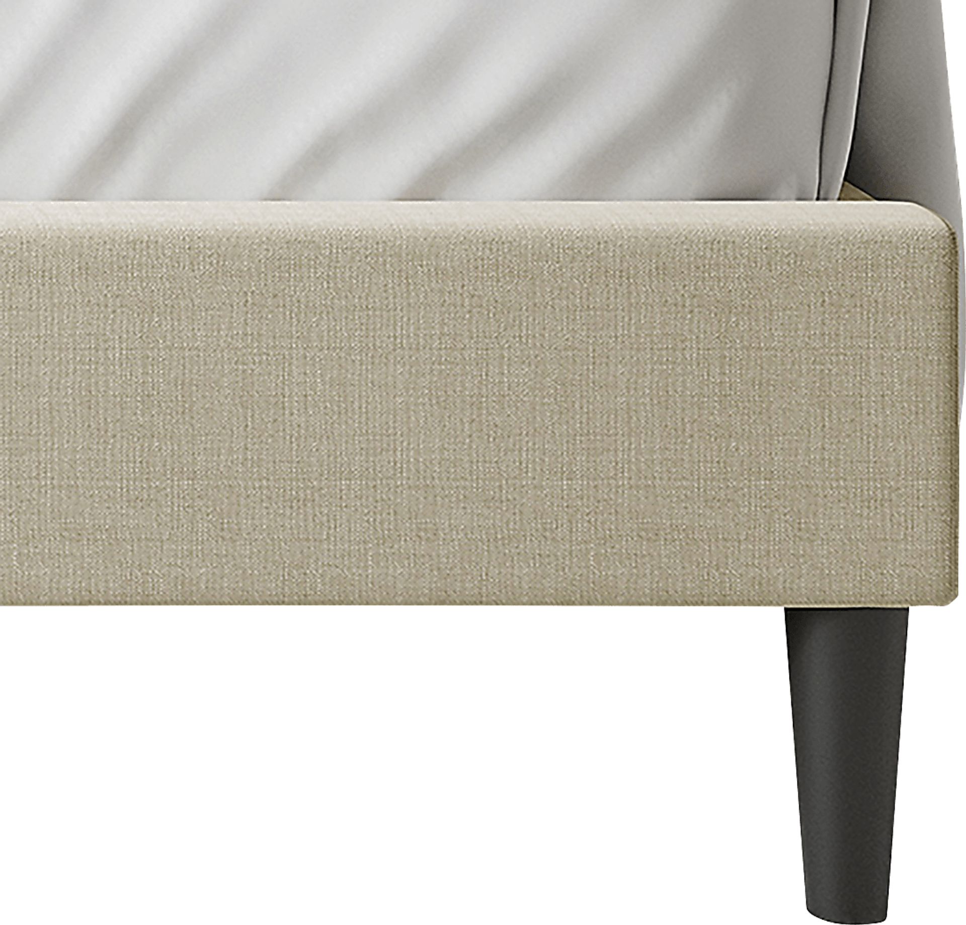 Sprucerow Beige Queen Bed - Image 5