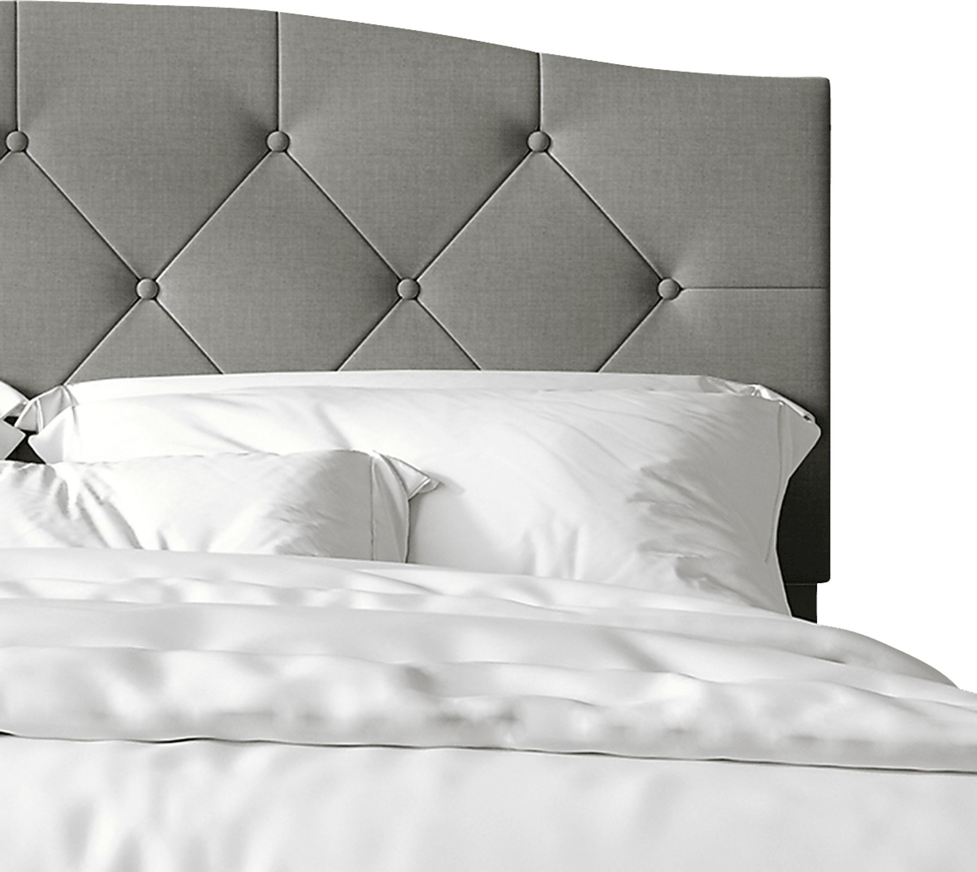 Sprucerow Light Gray Full Bed - Image 6