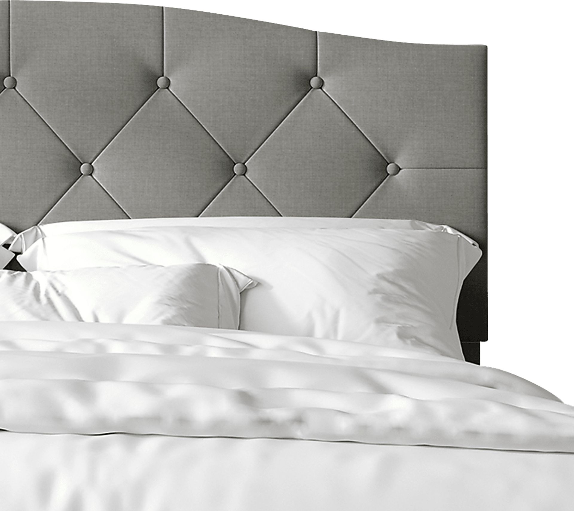 Sprucerow Light Gray Twin Bed - Image 5