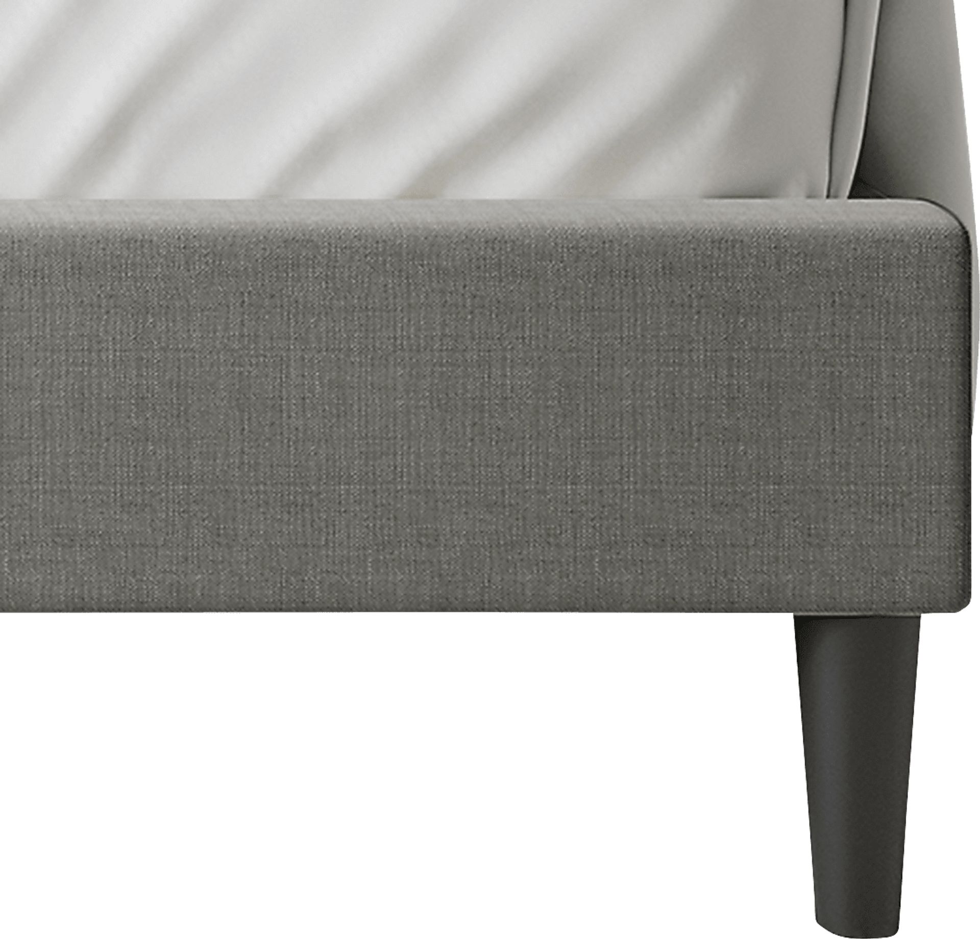 Sprucerow Light Gray Twin Bed - Image 6